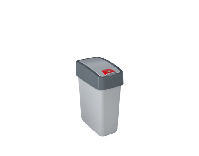 KEEEPER Abfalleimer magne silber 45 l 61.5x40x30 cm in  präsentiert im Onlineshop von KAQTU Design AG. Mülleimer ist von KEEEPER