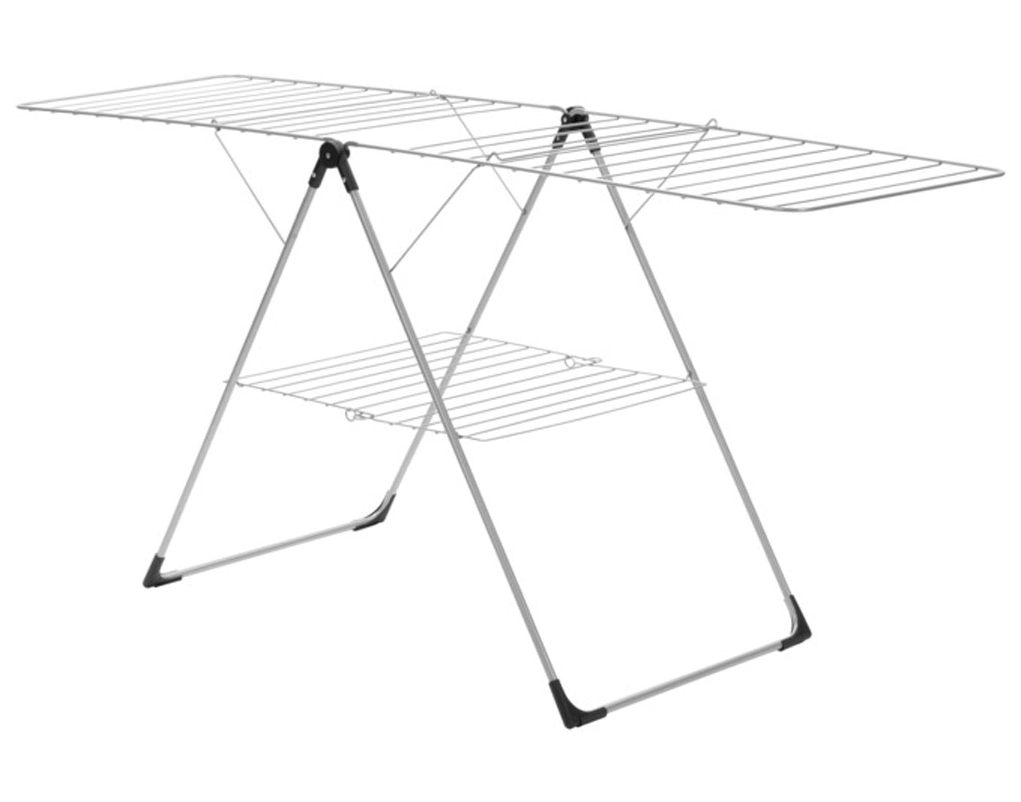 BRABANTIA Flügeltrockner metallic grey 20 m