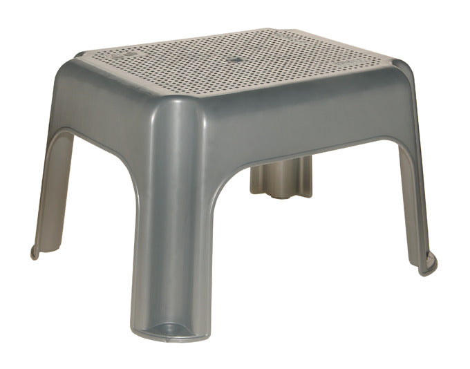 KEEEPER Trittschemel hellsibler 36.5x30x24 cm in  präsentiert im Onlineshop von KAQTU Design AG. Hocker ist von KEEEPER