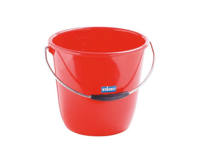 STÖCKLI Eimer rot 10 l in  präsentiert im Onlineshop von KAQTU Design AG. Haushaltshilfen ist von STÖCKLI