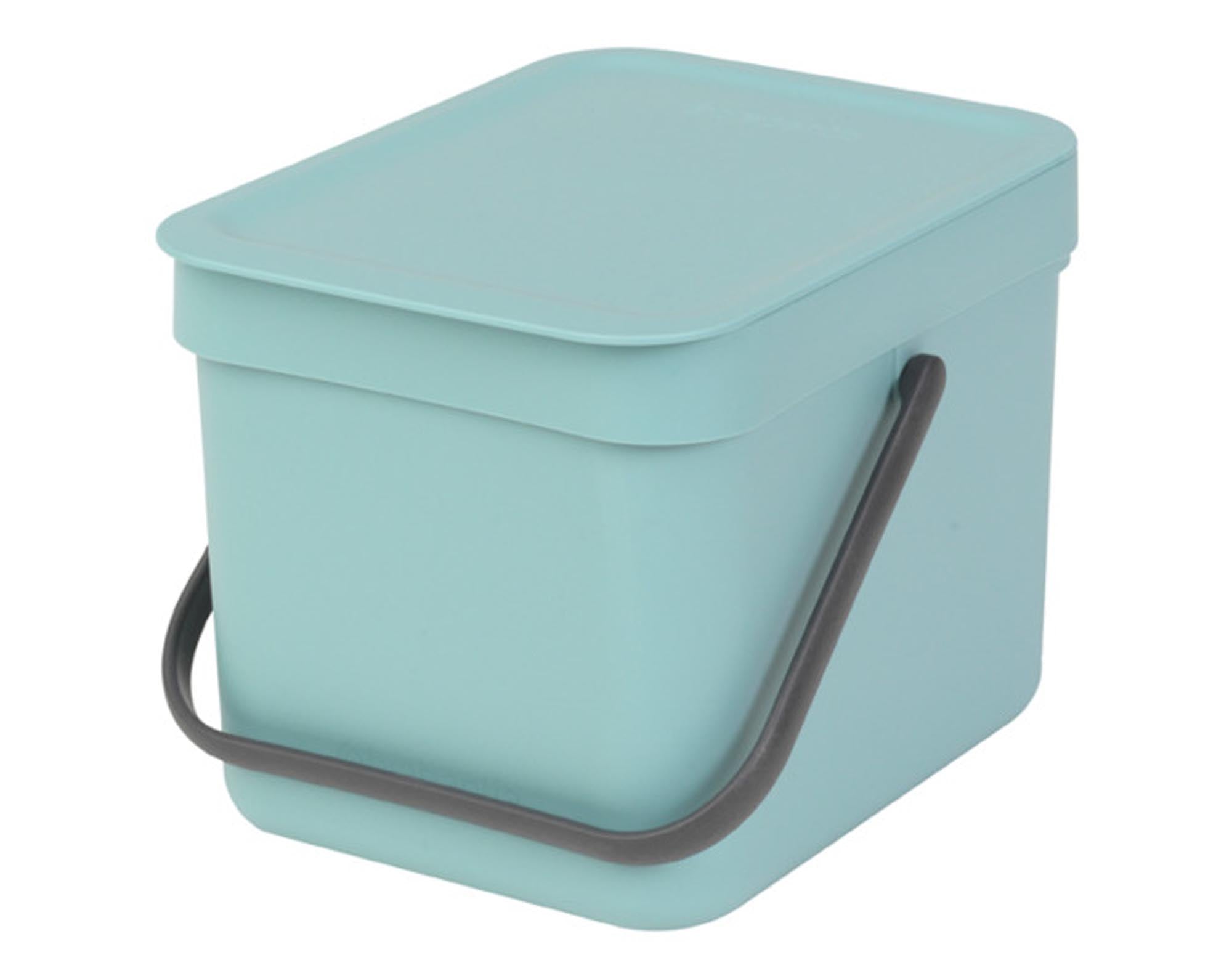 BRABANTIA Abfallbehälter Sort&Go mint 6 l in  präsentiert im Onlineshop von KAQTU Design AG. Mülleimer ist von BRABANTIA