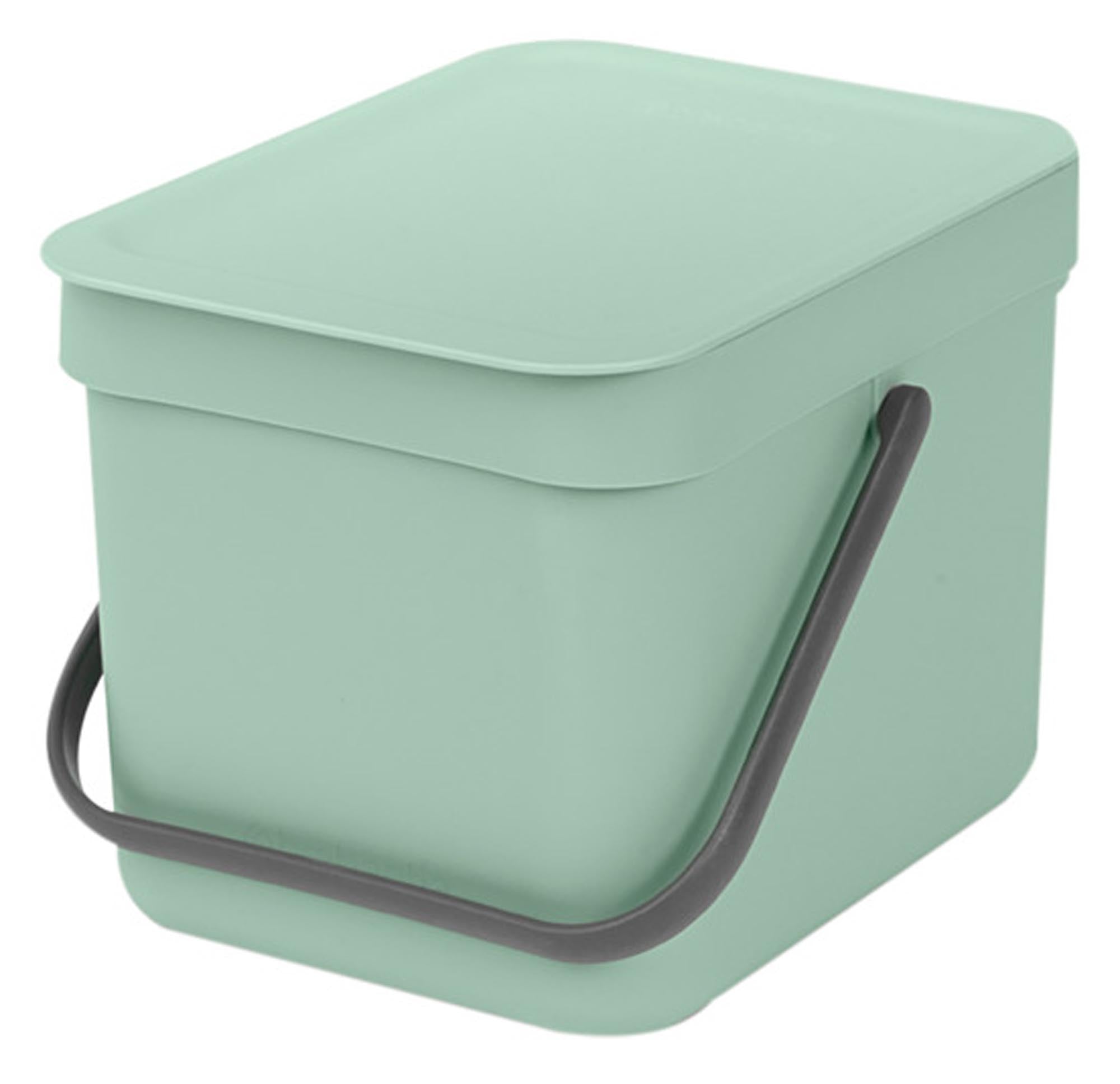 BRABANTIA Abfallbehälter Sort&Go jade green 6 l in  präsentiert im Onlineshop von KAQTU Design AG. Mülleimer ist von BRABANTIA
