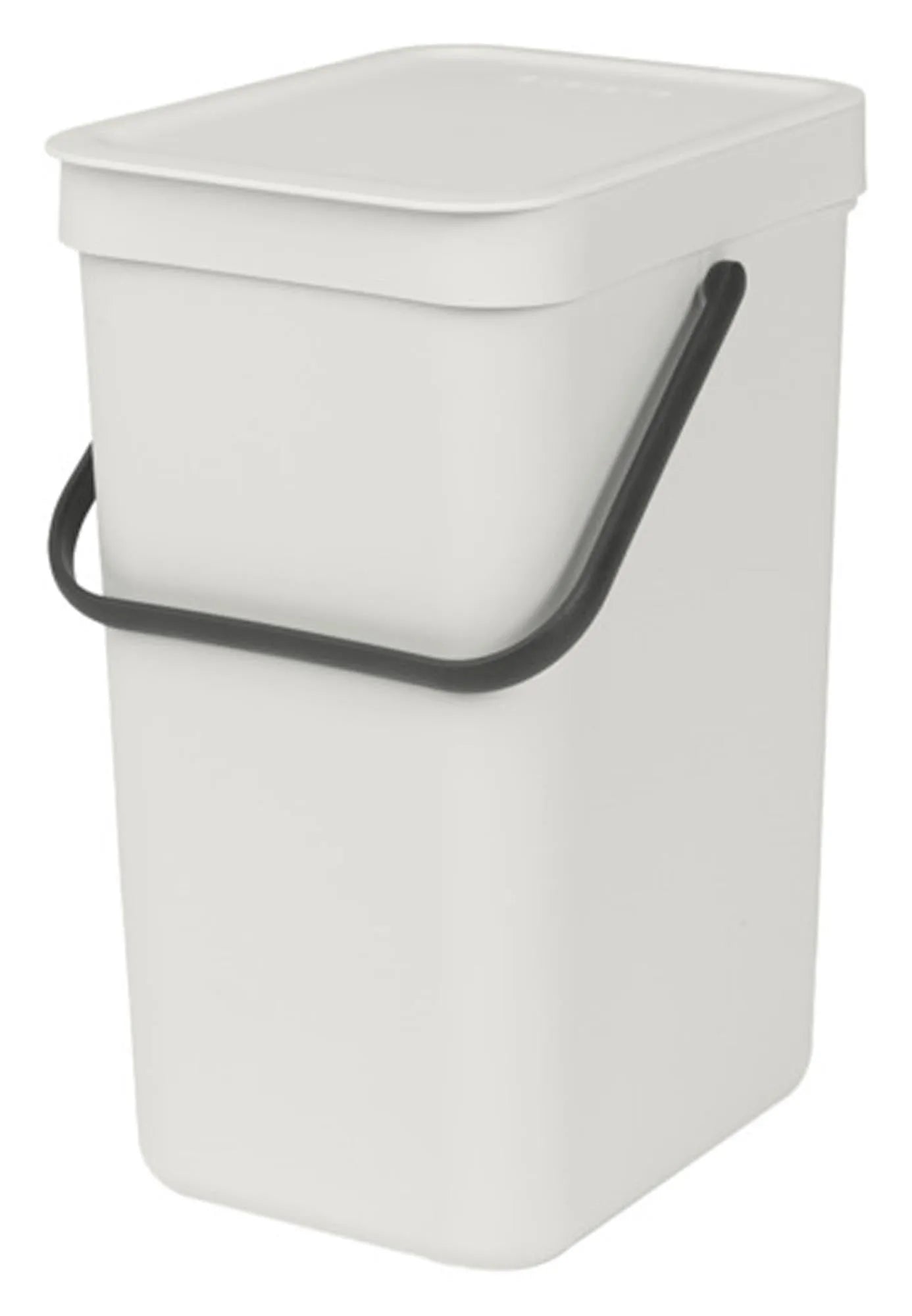 BRABANTIA Abfallbehälter Sort&Go light grey 12 l in  präsentiert im Onlineshop von KAQTU Design AG. Mülleimer ist von BRABANTIA