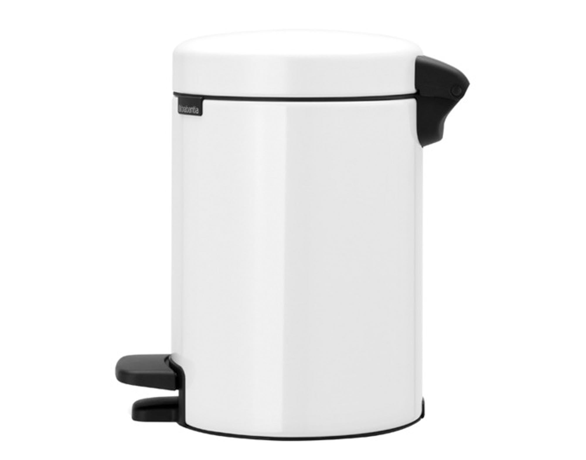BRABANTIA Treteimer NewIcon white 3 l in  präsentiert im Onlineshop von KAQTU Design AG. Mülleimer ist von BRABANTIA