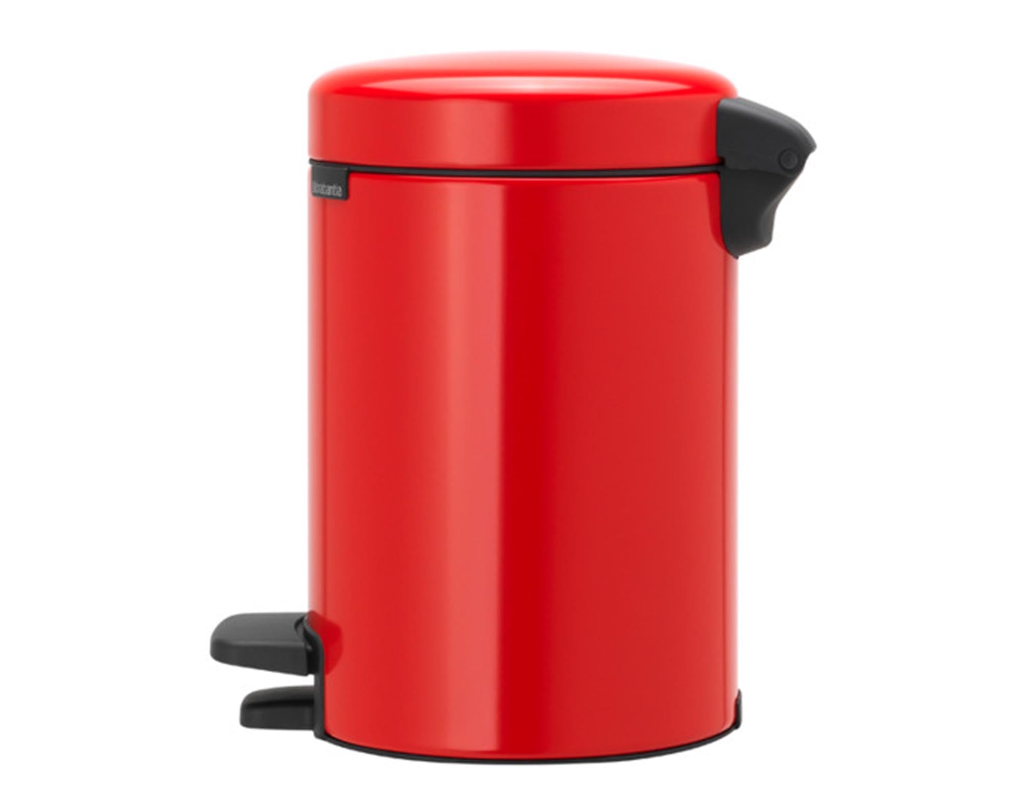 BRABANTIA Treteimer NewIcon passion red 3 l in  präsentiert im Onlineshop von KAQTU Design AG. Mülleimer ist von BRABANTIA