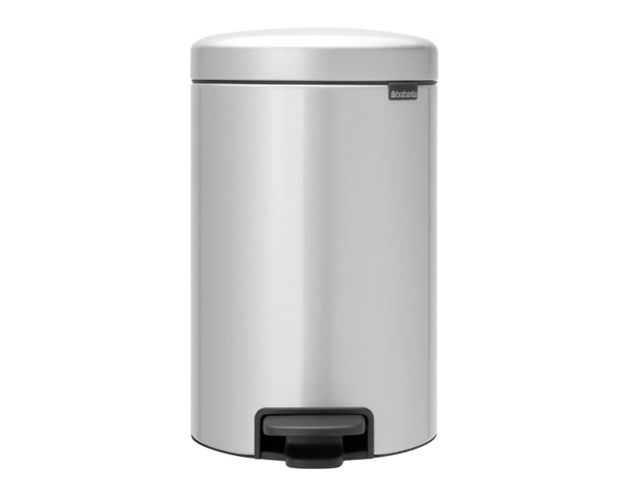 Treteimer NewIcon 12 l in Metallic Grey präsentiert im Onlineshop von KAQTU Design AG. Mülleimer ist von BRABANTIA