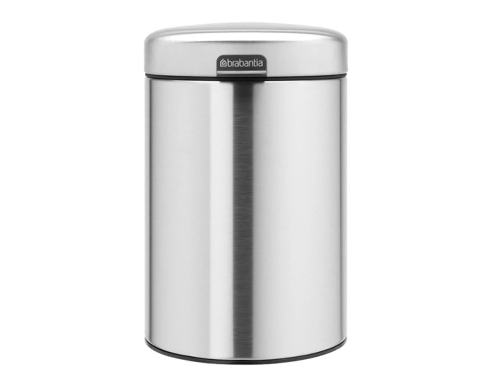 Der BRABANTIA NewIcon 3 l Wandabfallbehälter vereint Funktionalität und Design, ideal für kleine Räume. Soft-Touch-Verschluss, langlebig, pflegeleicht.