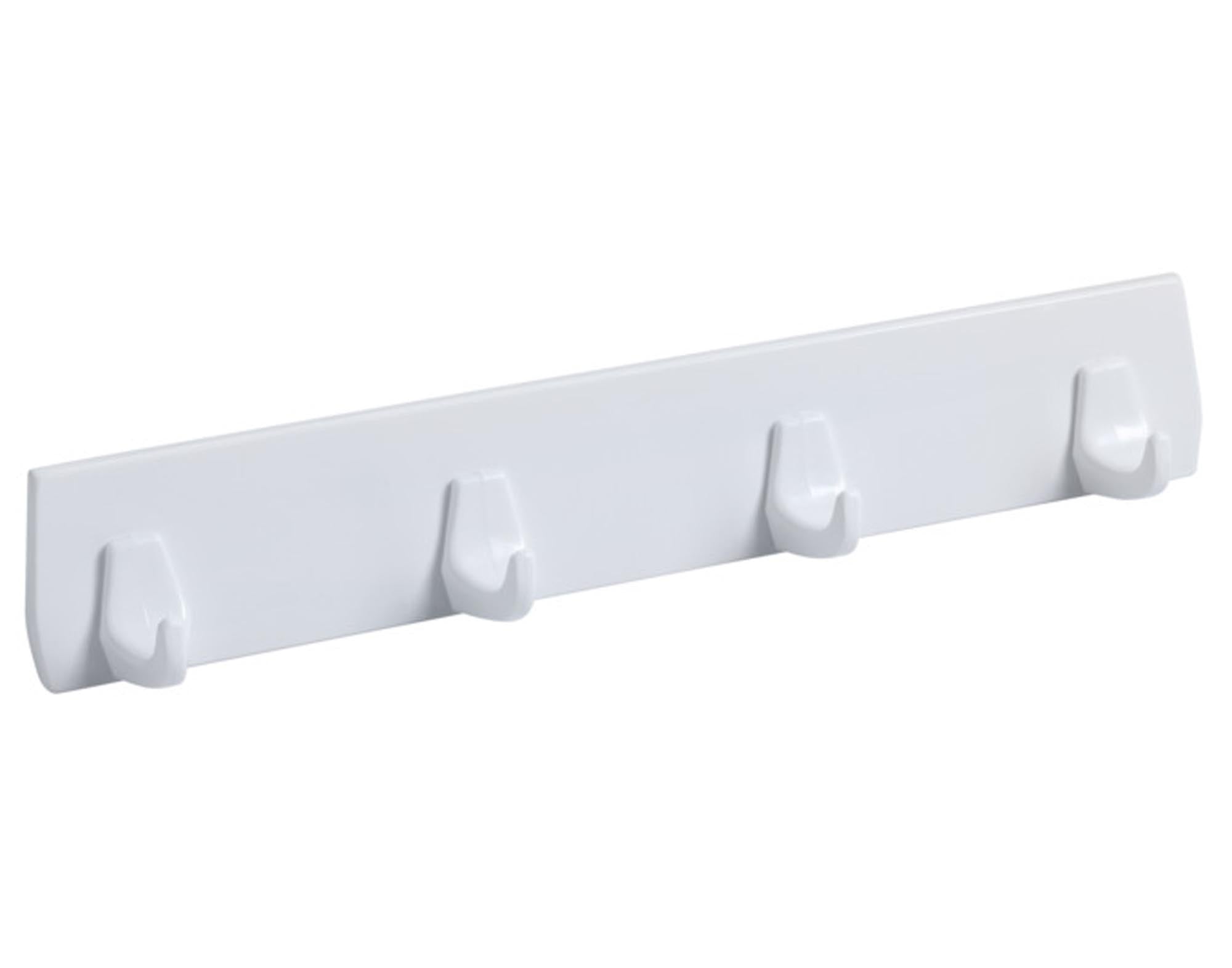 DIAQUA Hakenleiste mit 5 Haken weiss 20 cm in  präsentiert im Onlineshop von KAQTU Design AG. Garderobe ist von DIAQUA