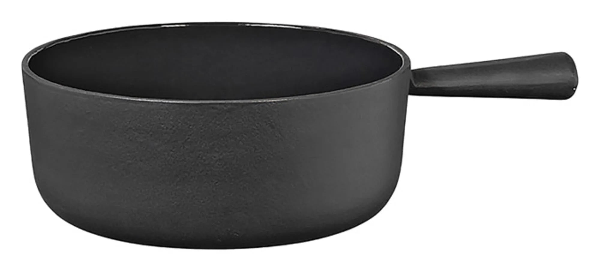 Fonduecaquelon Classic Guss schwarz ø18 cm in  präsentiert im Onlineshop von KAQTU Design AG. Fondue/Raclette ist von STÖCKLI