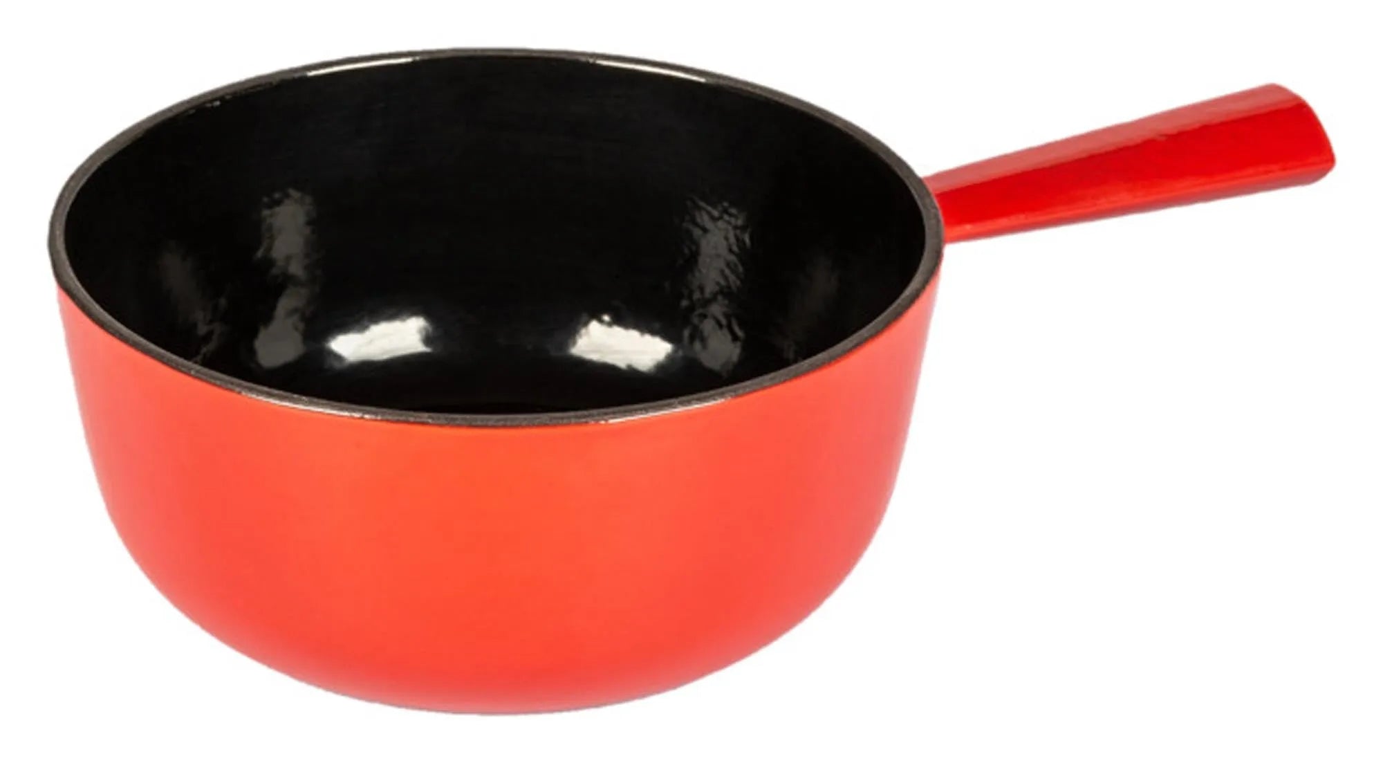 Fonduecaquelon Classic Guss ø 24 cm in Rot präsentiert im Onlineshop von KAQTU Design AG. Fondue/Raclette ist von STÖCKLI