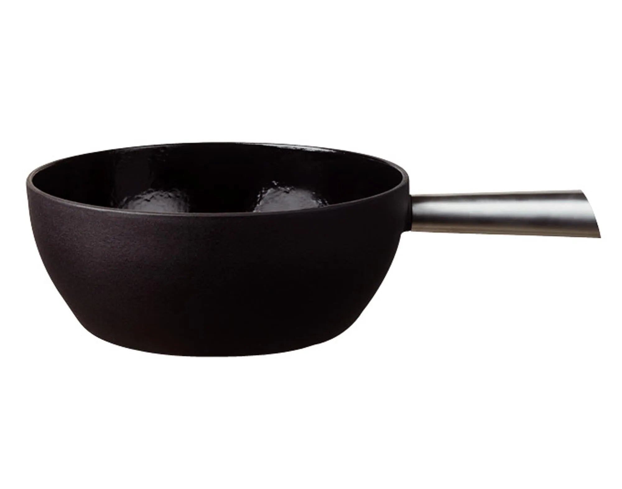 Fonduecaquelon Elégance Guss ø 24 cm in Schwarz präsentiert im Onlineshop von KAQTU Design AG. Fondue/Raclette ist von STÖCKLI