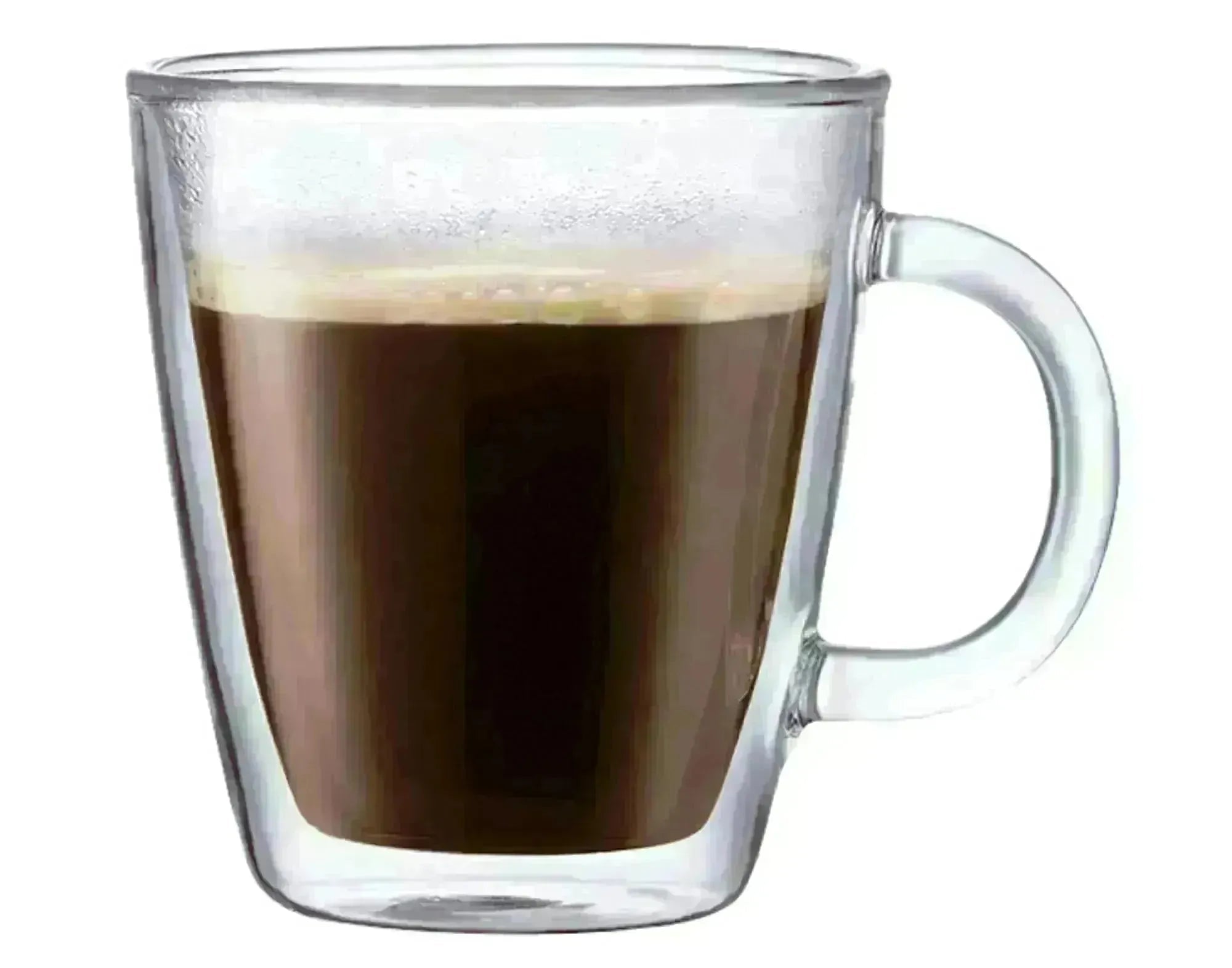 Doppelwandige BODUM Bistro Gläser, 0,3 l, für heiße & kalte Getränke, stilvoll, robust, spülmaschinenfest, 2er Set.