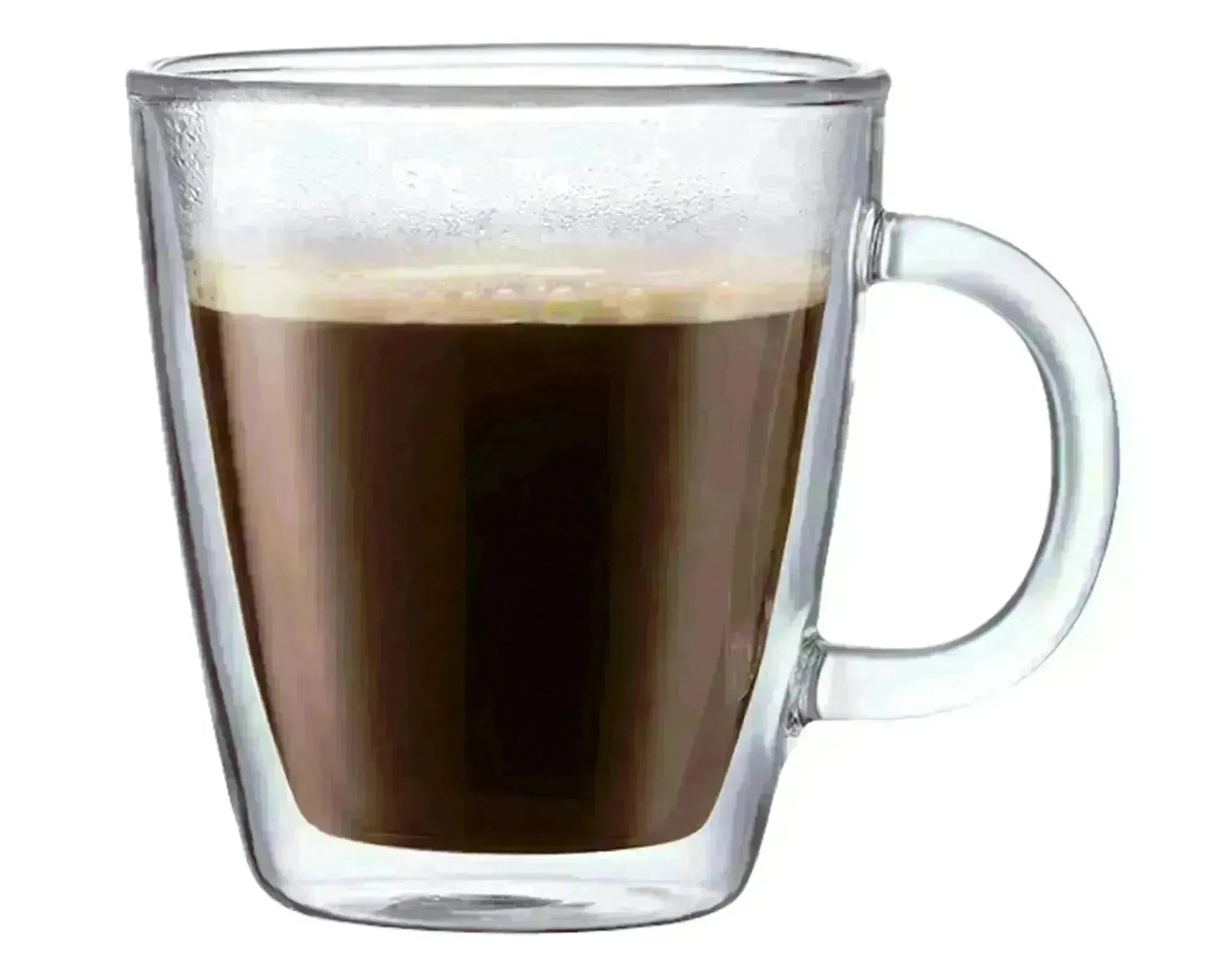 Doppelwandige BODUM Bistro Gläser, 0,3 l, für heiße & kalte Getränke, stilvoll, robust, spülmaschinenfest, 2er Set.