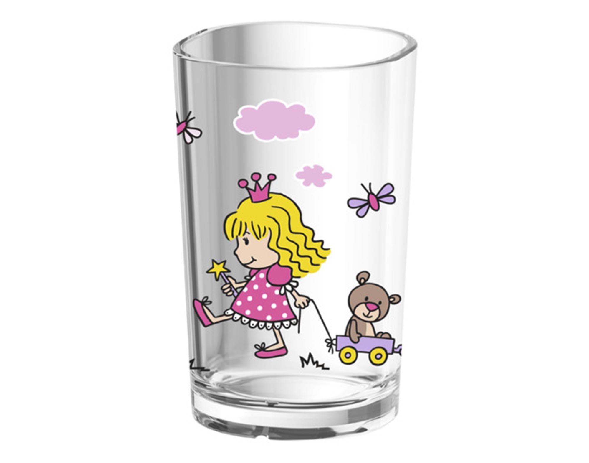 Entdecken Sie das EMSA Kinderglas Prinzessin 0.2 l – bruchsicher, kindgerecht und perfekt für kleine Hände. Ideal für Säfte und Wasser!