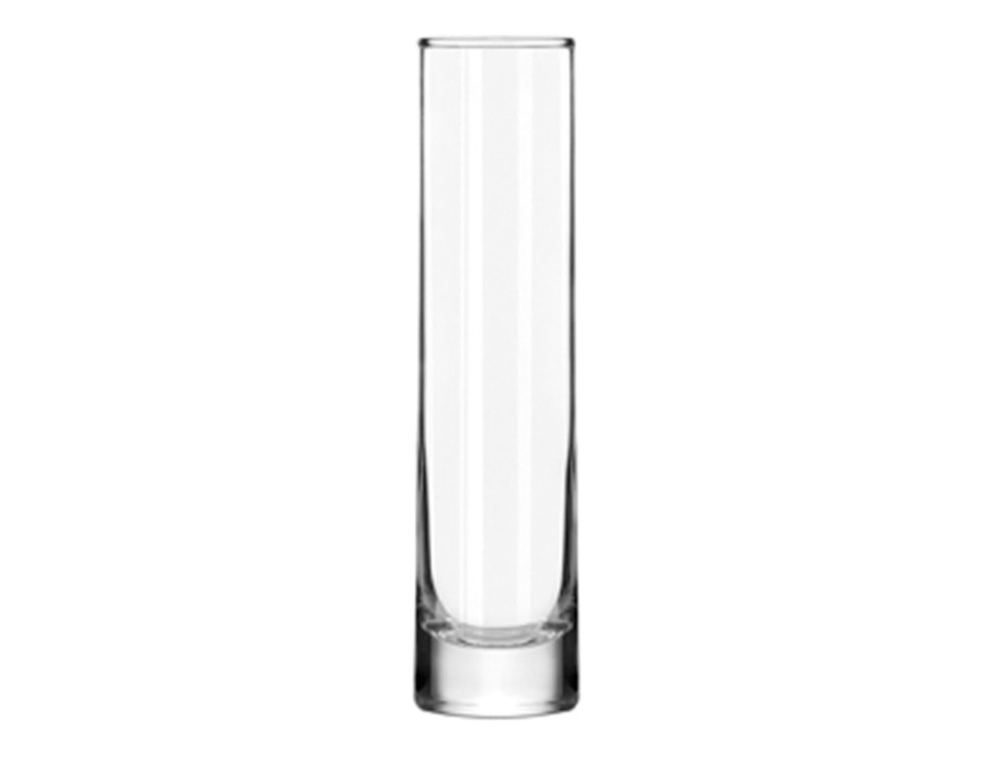 Elegantes LIBBEY Sektglas, 200 ml, zylindrisch, aus Kristallglas. Perfekt für Hochzeiten und Jubiläen. Spülmaschinenfest.