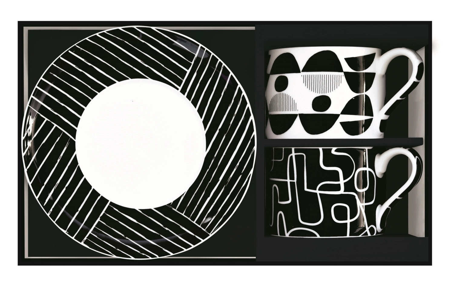 Coffee Mania 2er Kaffee Tasse m. Untert. Graf 240ml