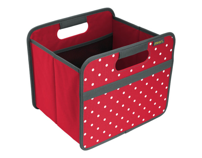 MEORI Faltbox S Classic Punkte hibiscus red in  präsentiert im Onlineshop von KAQTU Design AG. Haushaltshilfen ist von MEORI