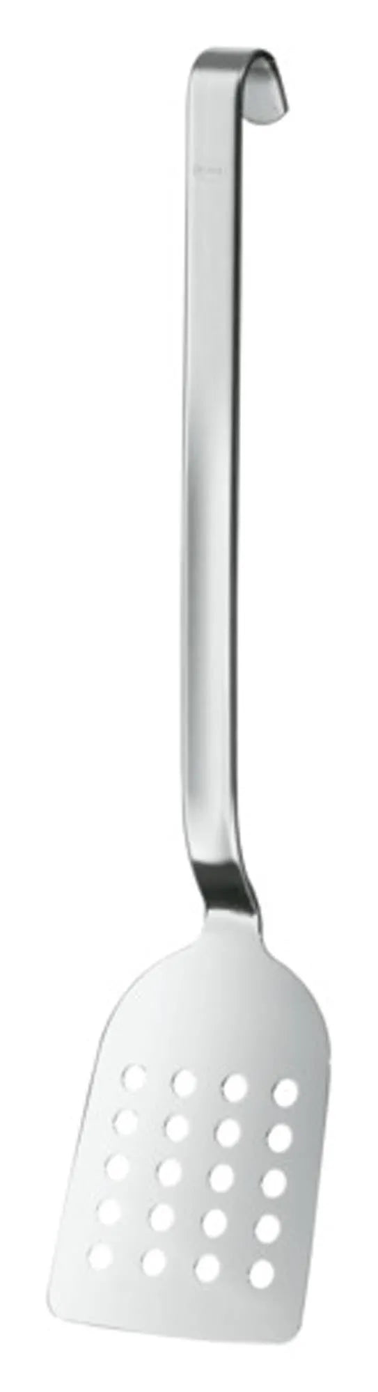 Eleganter, gelochter Pfannenwender von RÖSLE, 33 cm, aus Edelstahl. Ideal zum Wenden, Anrichten und Servieren. Spülmaschinenfest.