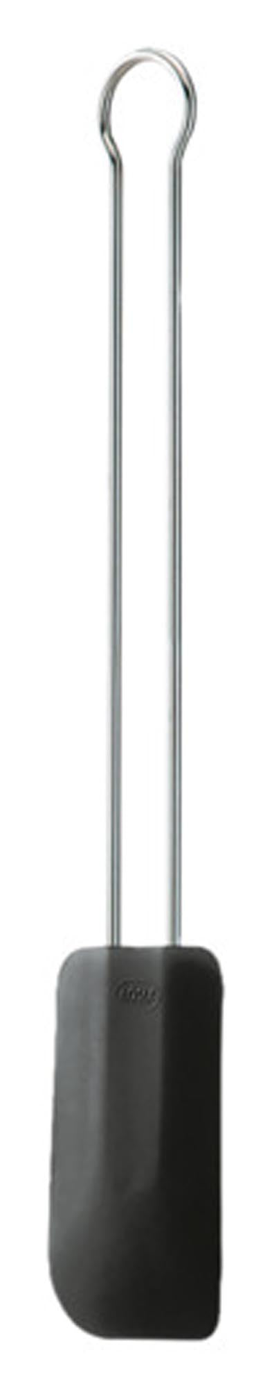 <tc>RÖSLE</tc> Silicone dough scraper <tc>schwarz</tc> 20x2.75 cm