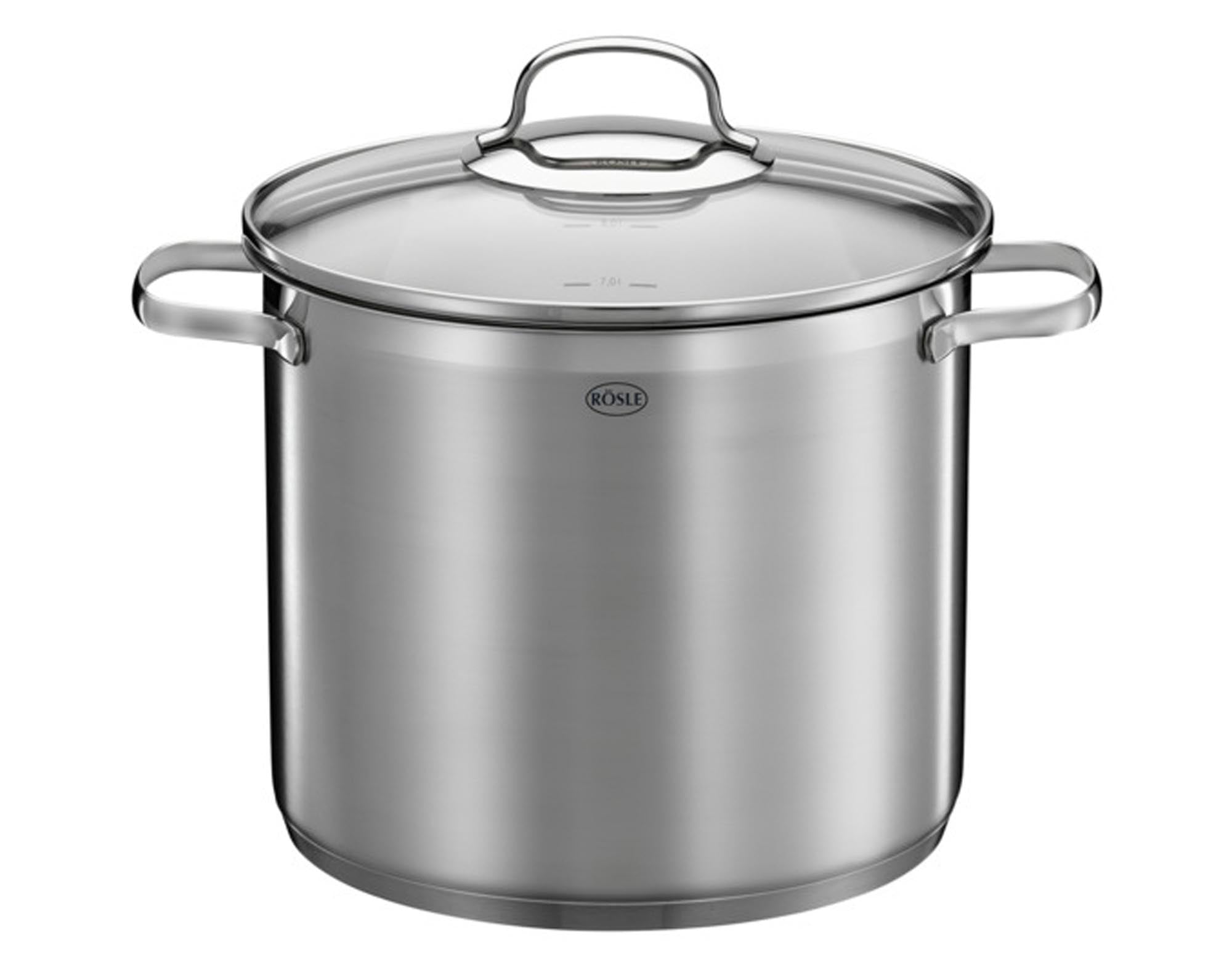 RÖSLE Partytopf mit Deckel Elegance 8 l ø 24 cm