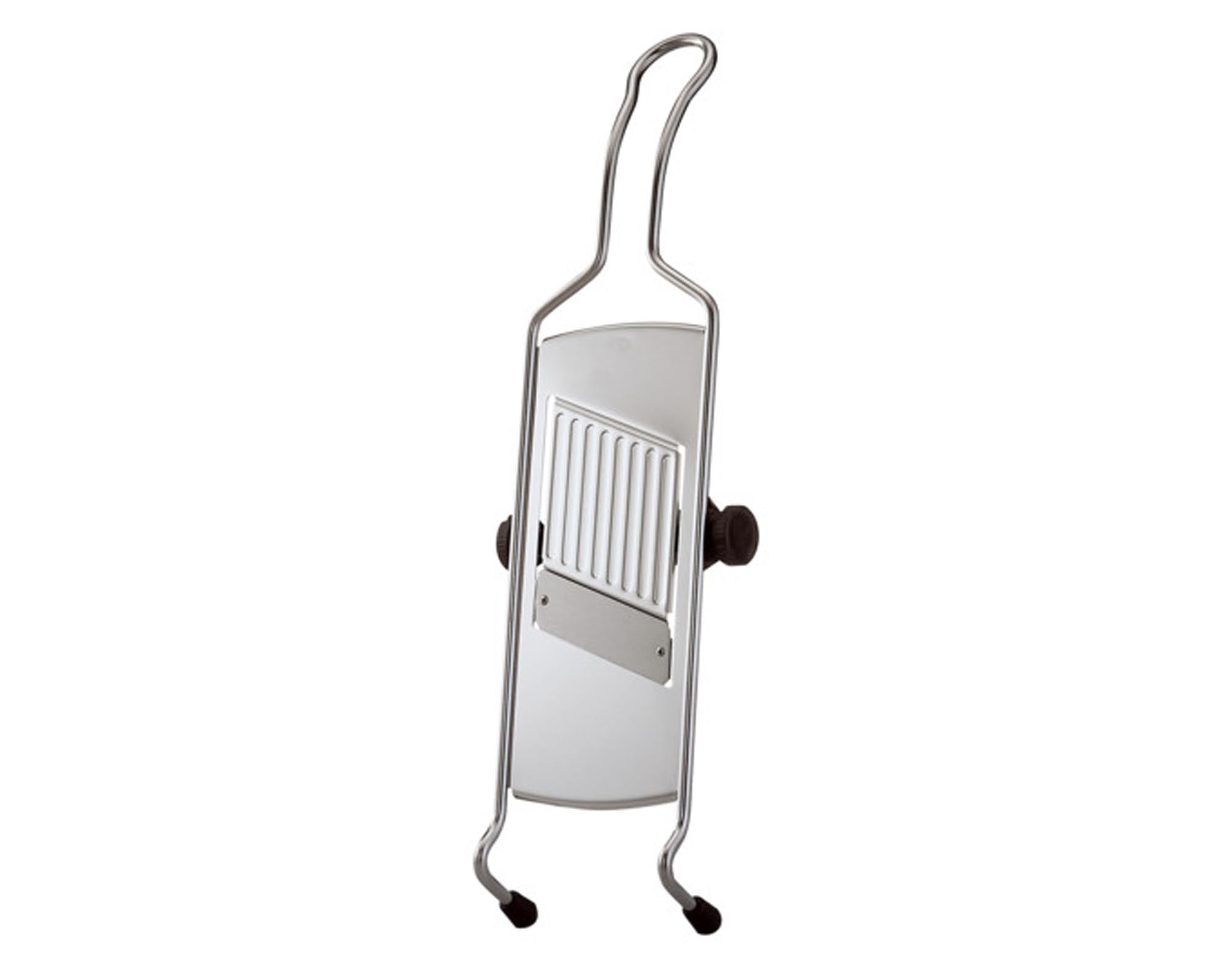 Entdecken Sie den RÖSLE Hobel 42x12.5x3.5 cm – der perfekte Küchenhelfer für präzise Schnitte, verstellbare Schnittstärken und ergonomisches Design.