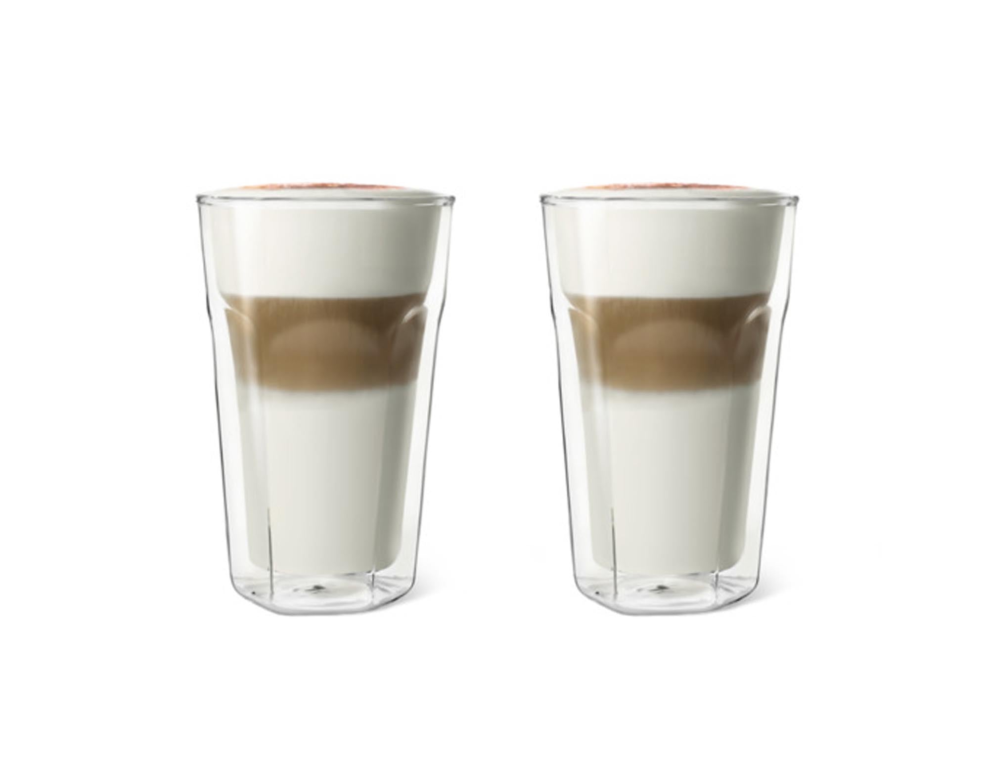 LEOPOLD Latte Macchiatoglas doppelwandig 2 Stück