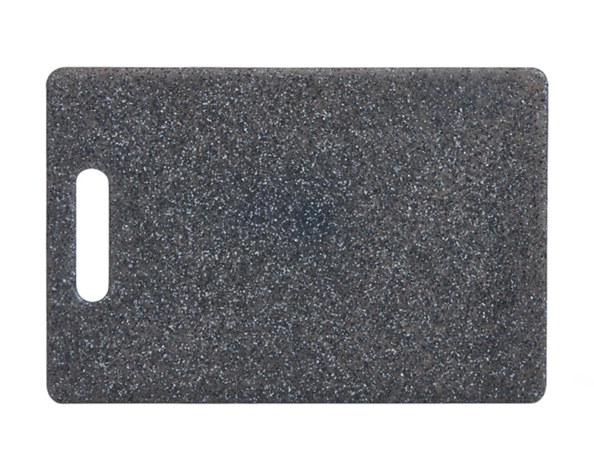 ZELLER Schneidbrett Kunststoff granit 30x20cm