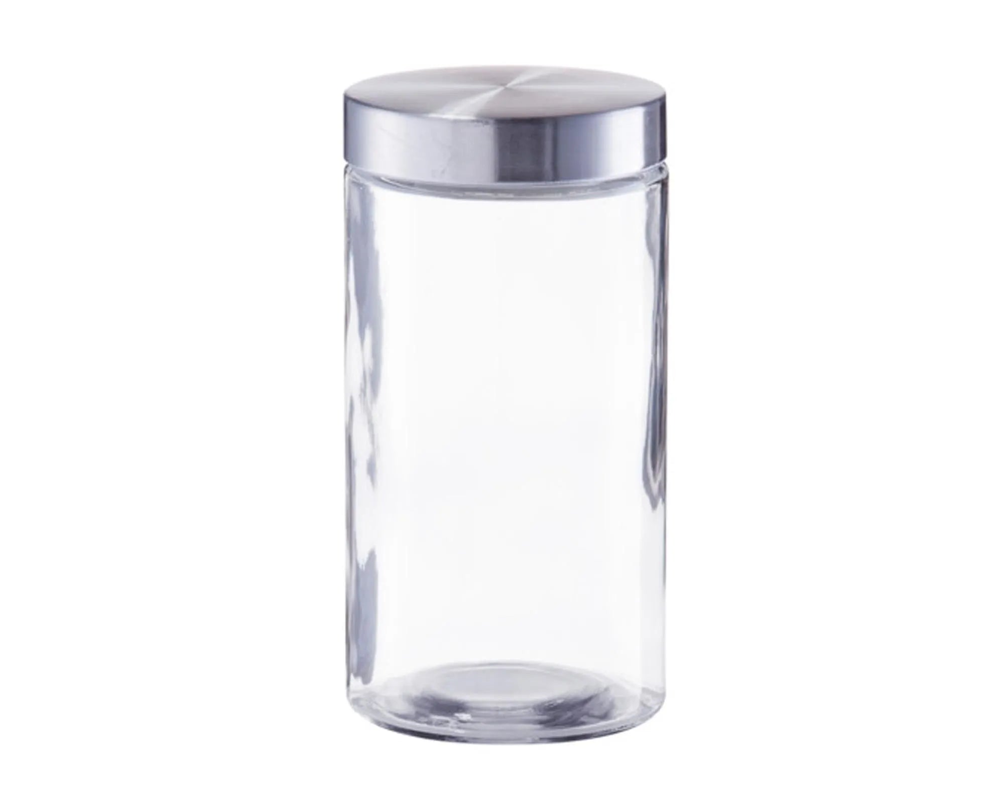 Vorratsglas mit Deckel Inox 1600 ml in  präsentiert im Onlineshop von KAQTU Design AG. Aufbewahrungsdose ist von ZELLER PRESENT