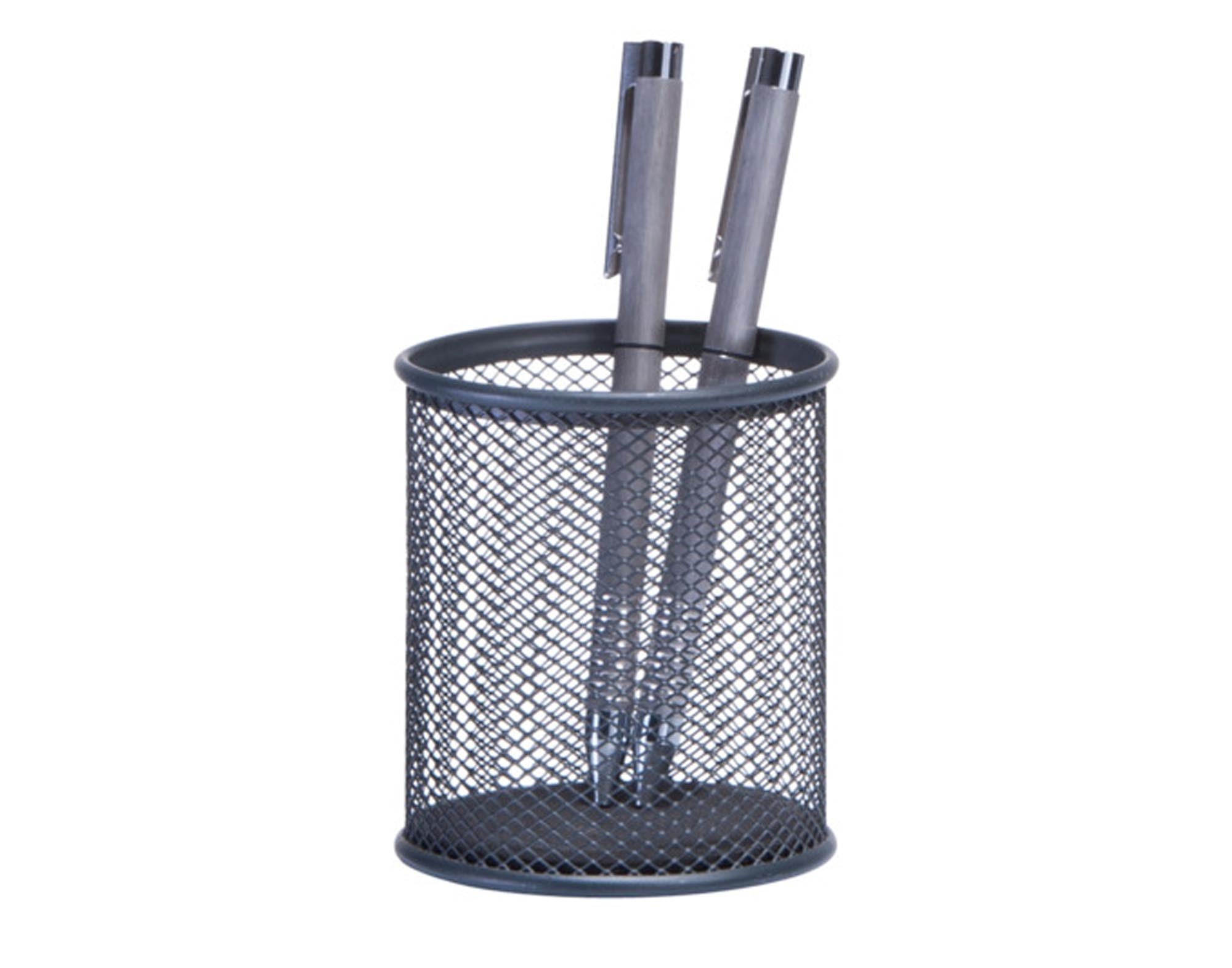 Bleistiftbecher Mesh ø 8x9.5 cm in  präsentiert im Onlineshop von KAQTU Design AG. Bürozubehör ist von ZELLER PRESENT