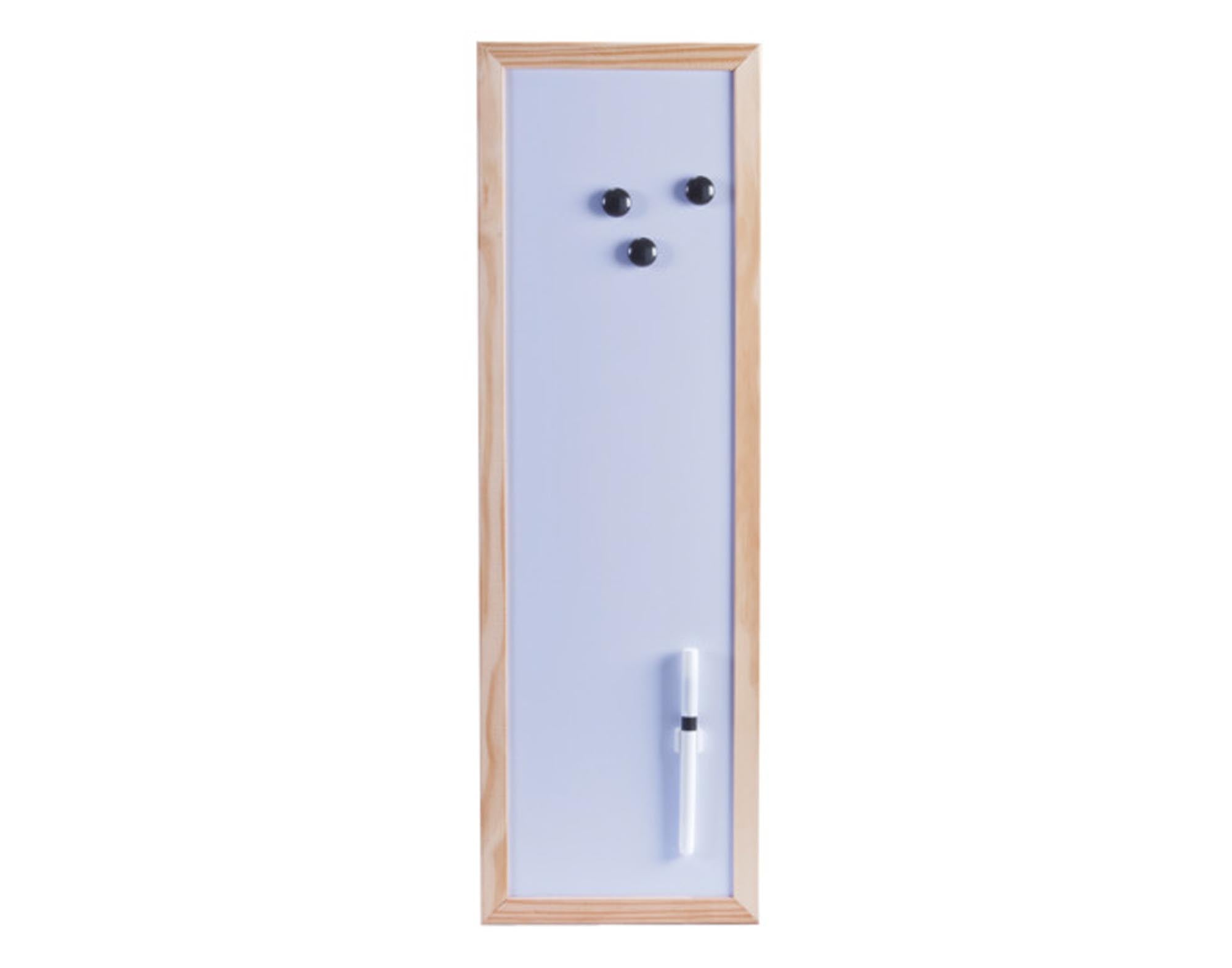 Entdecken Sie das ZELLER Magnet Memobord 20x60 cm – ideal für Notizen, Aufgaben und Termine. Praktische Schreib- und Magnetwand für Ihr Büro!