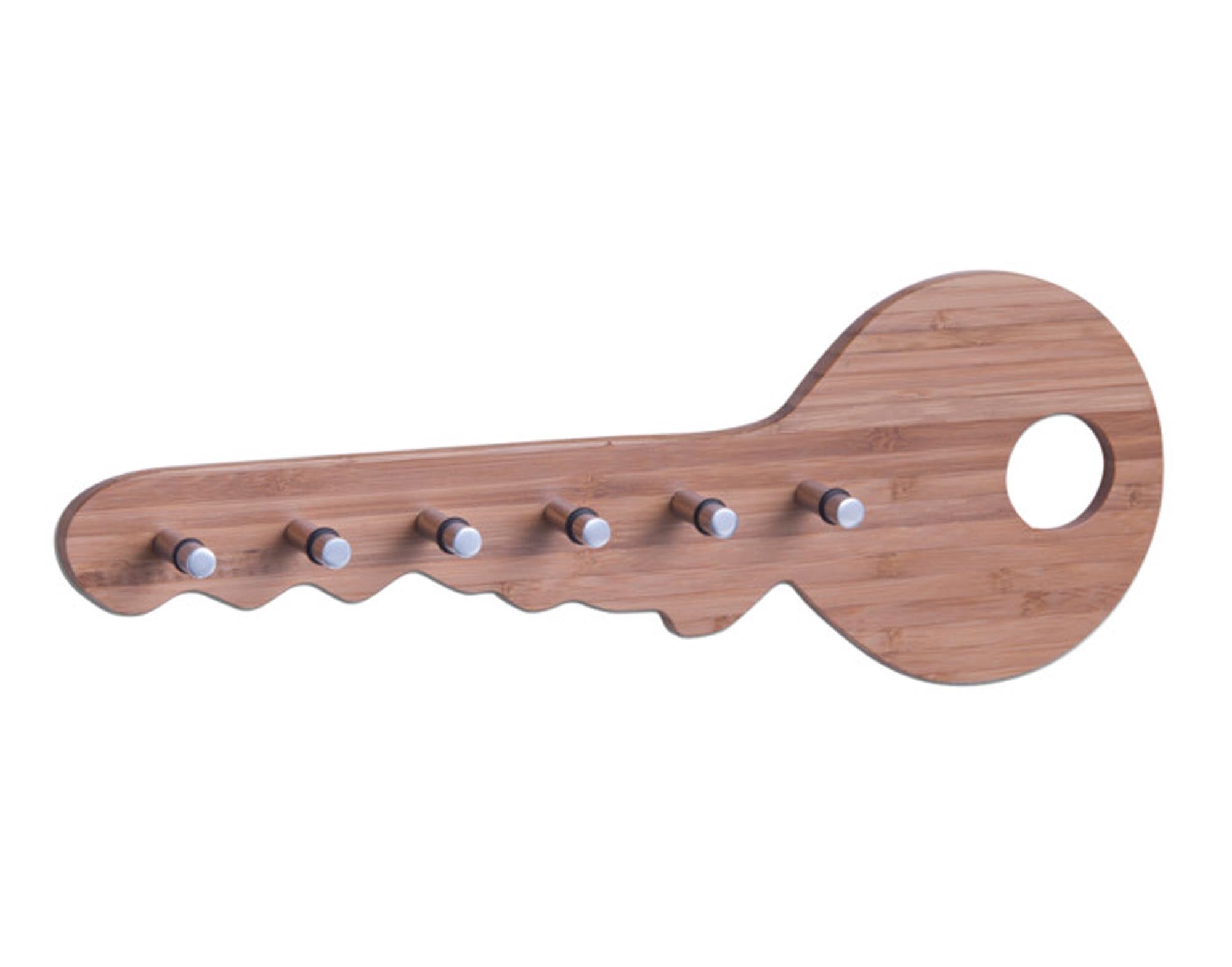 Entdecken Sie das ZELLER Schlüsselbord Bamboo 35x12.5 cm – stilvolle Schlüsselaufbewahrung aus nachhaltigem Bambus für Ordnung und Eleganz in Ihrem Zuhause.