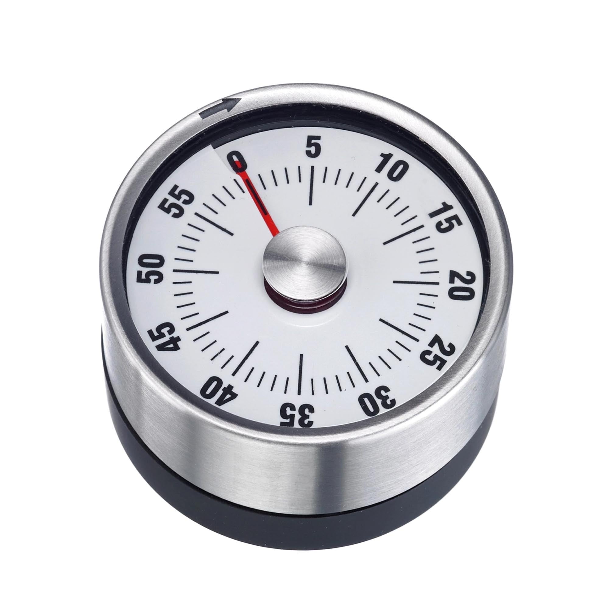 Der Westmark Timer Futura (D6.2x3.6cm) ist ein stilvolles und praktisches Küchenutensil für präzises Kochen und Backen. Hochwertig, langlebig und einfach zu bedienen.
