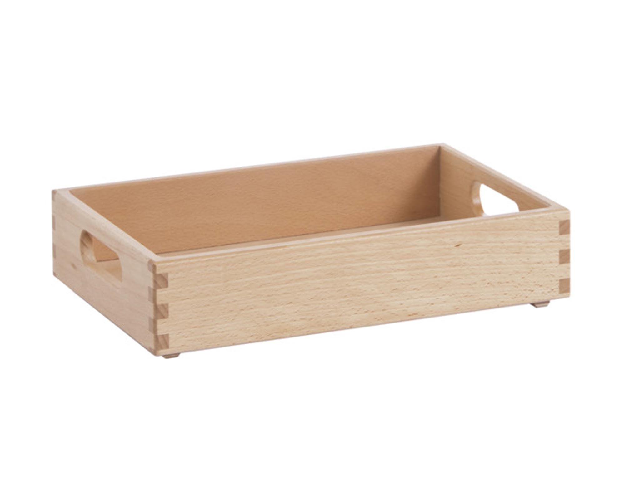 Entdecken Sie die ZELLER Allzweckkiste aus lackierter Buche (30x20x7 cm) – stilvolle, pflegeleichte Aufbewahrungslösung für Ihr Zuhause.