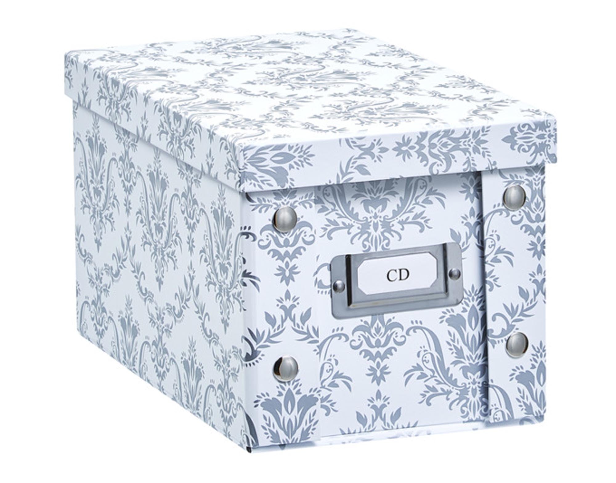 Entdecken Sie die ZELLER CD-Box Karton (28x16.5x15 cm) für stilvolle und praktische Aufbewahrung Ihrer CDs und DVDs. Robuster Karton schützt vor Staub und Kratzern.