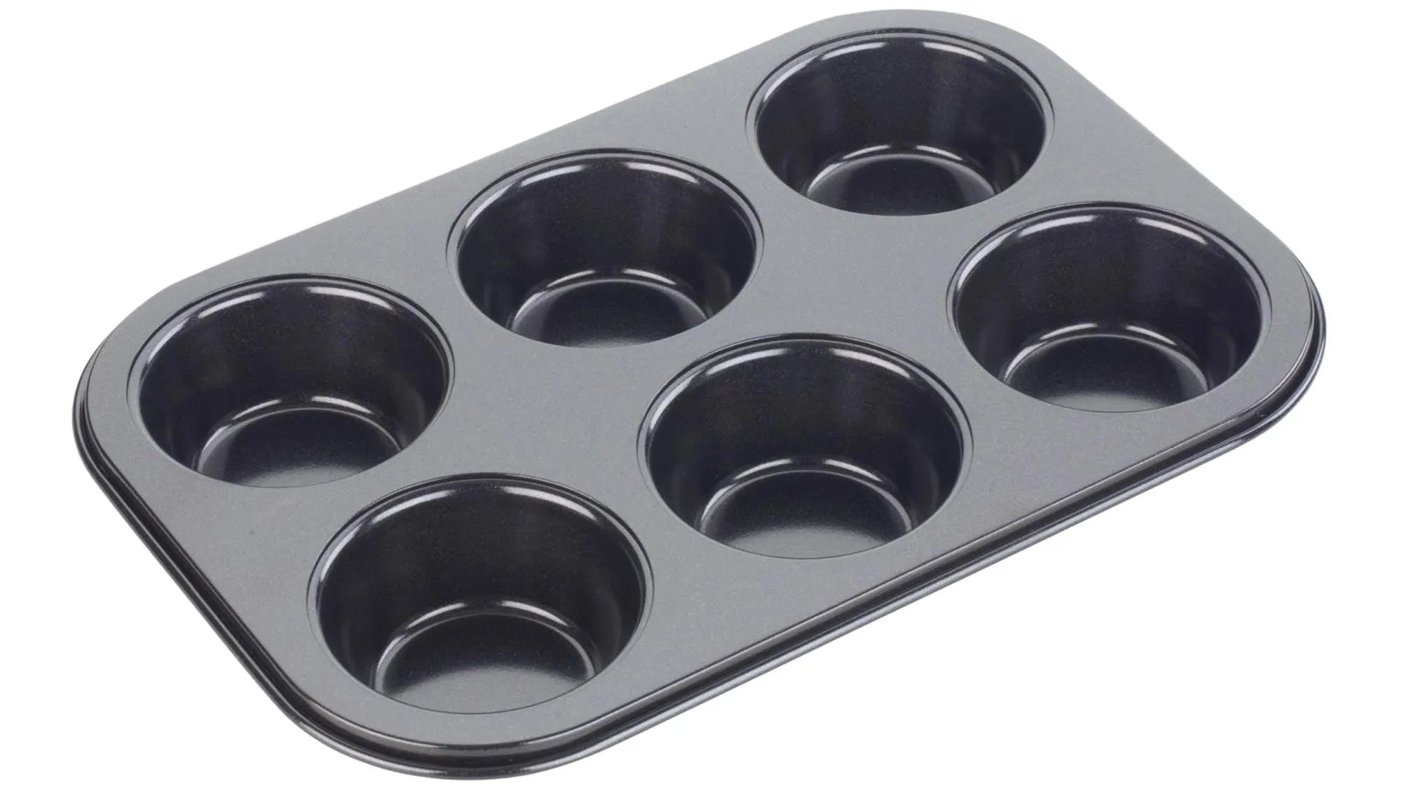 Tala 6er Muffin-Backform, 26,5x18x3cm, Antihaft, robust, pflegeleicht, perfekte Wärmeverteilung, ideal für Muffins & Cupcakes.