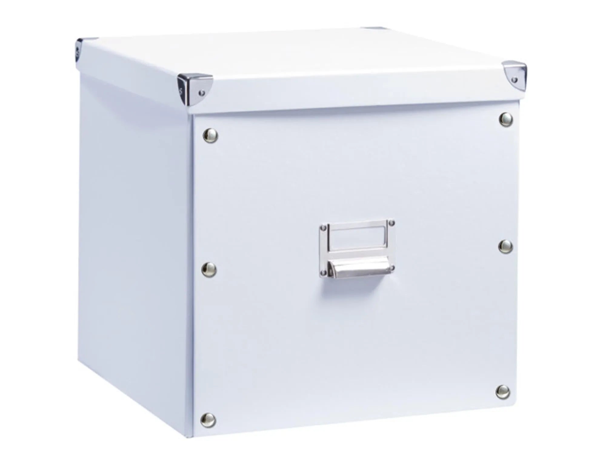 ZELLER Aufbewahrungsbox Karton weiss 33.5x33x32 cm in  präsentiert im Onlineshop von KAQTU Design AG. Aufbewahrungsbox ist von ZELLER PRESENT