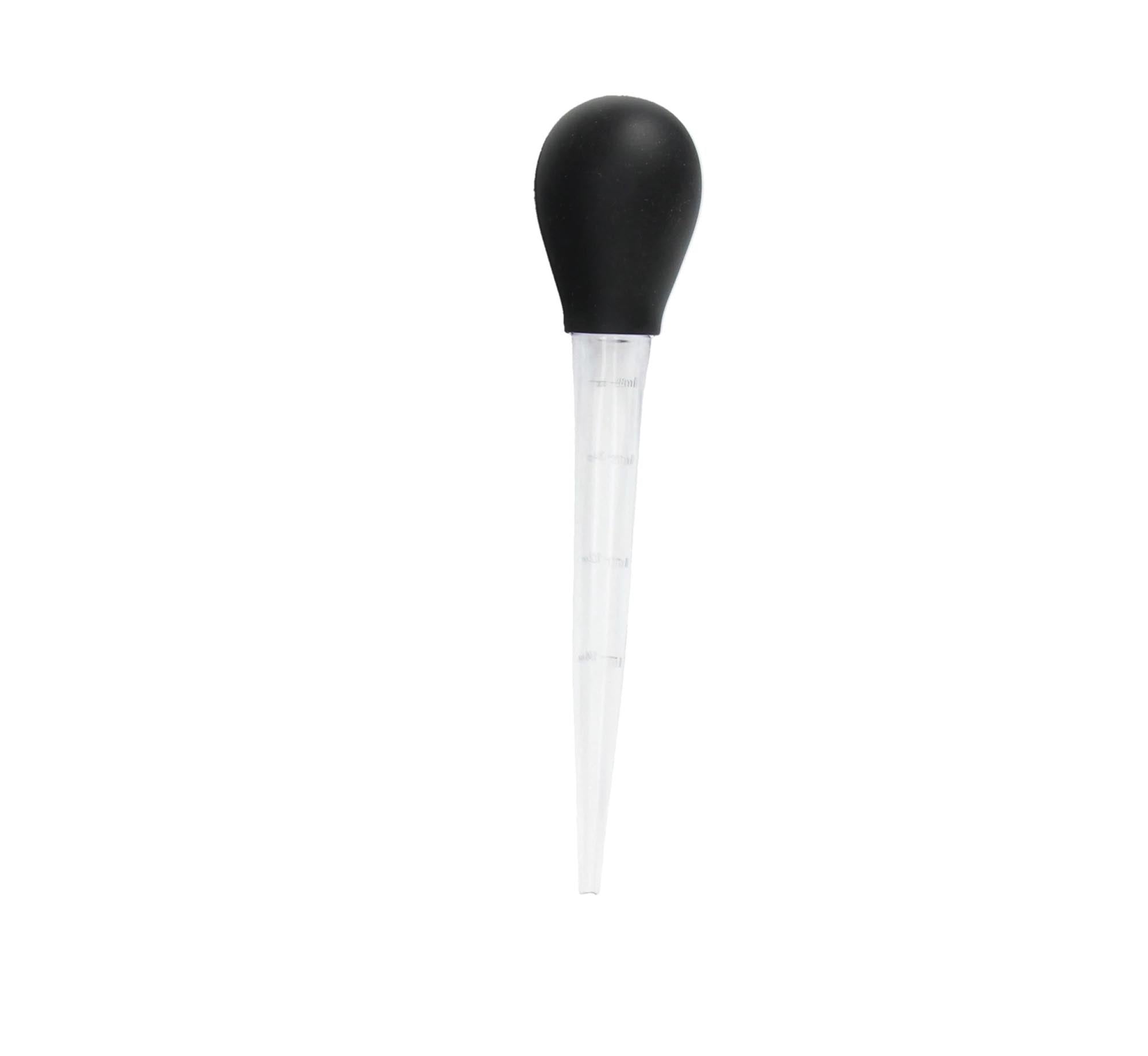 Tala Bratensaftspritze: Perfekt für saftige Braten, mit hitzebeständigem Silikon und Nylon, inkl. Bürste für gleichmässige Marinaden.