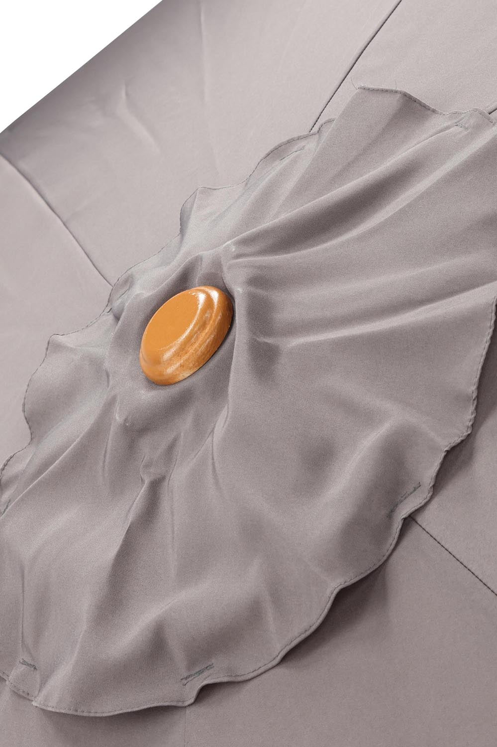 Ixos Sonnenschirm in Grau präsentiert im Onlineshop von KAQTU Design AG. Sonnenschirm ist von Venture Home