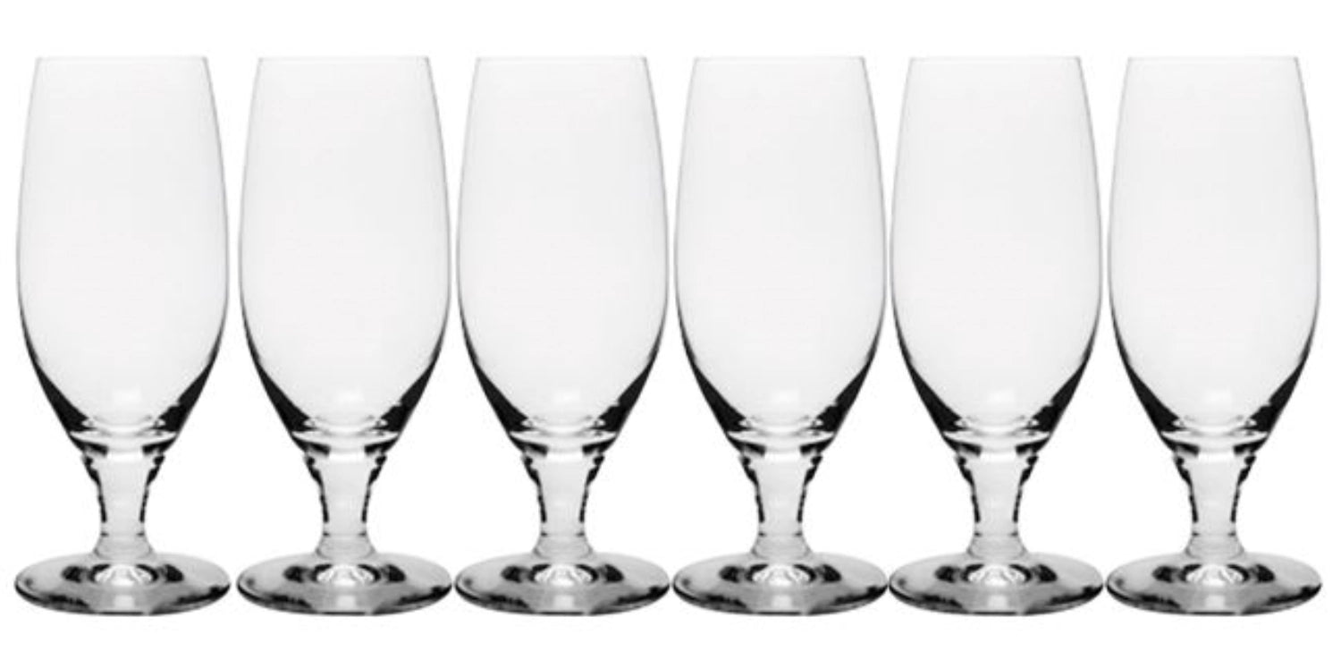 6er Set Pilsener Rolinck 38cl 17.5cm in Transparent präsentiert im Onlineshop von KAQTU Design AG. Kanne ist von Rastal