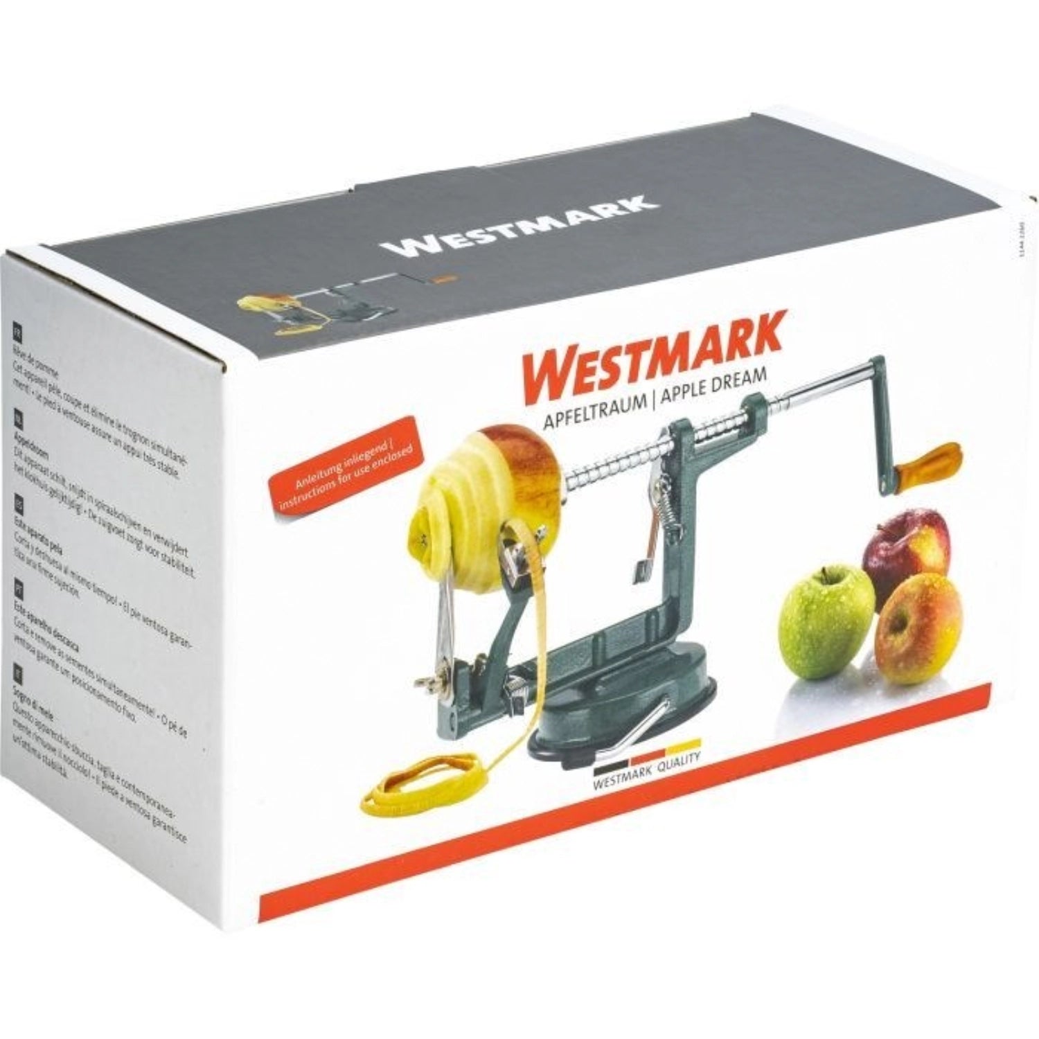 Apfelschälmasch Apfeltraum mit Saugfuss, 45x26x14cm