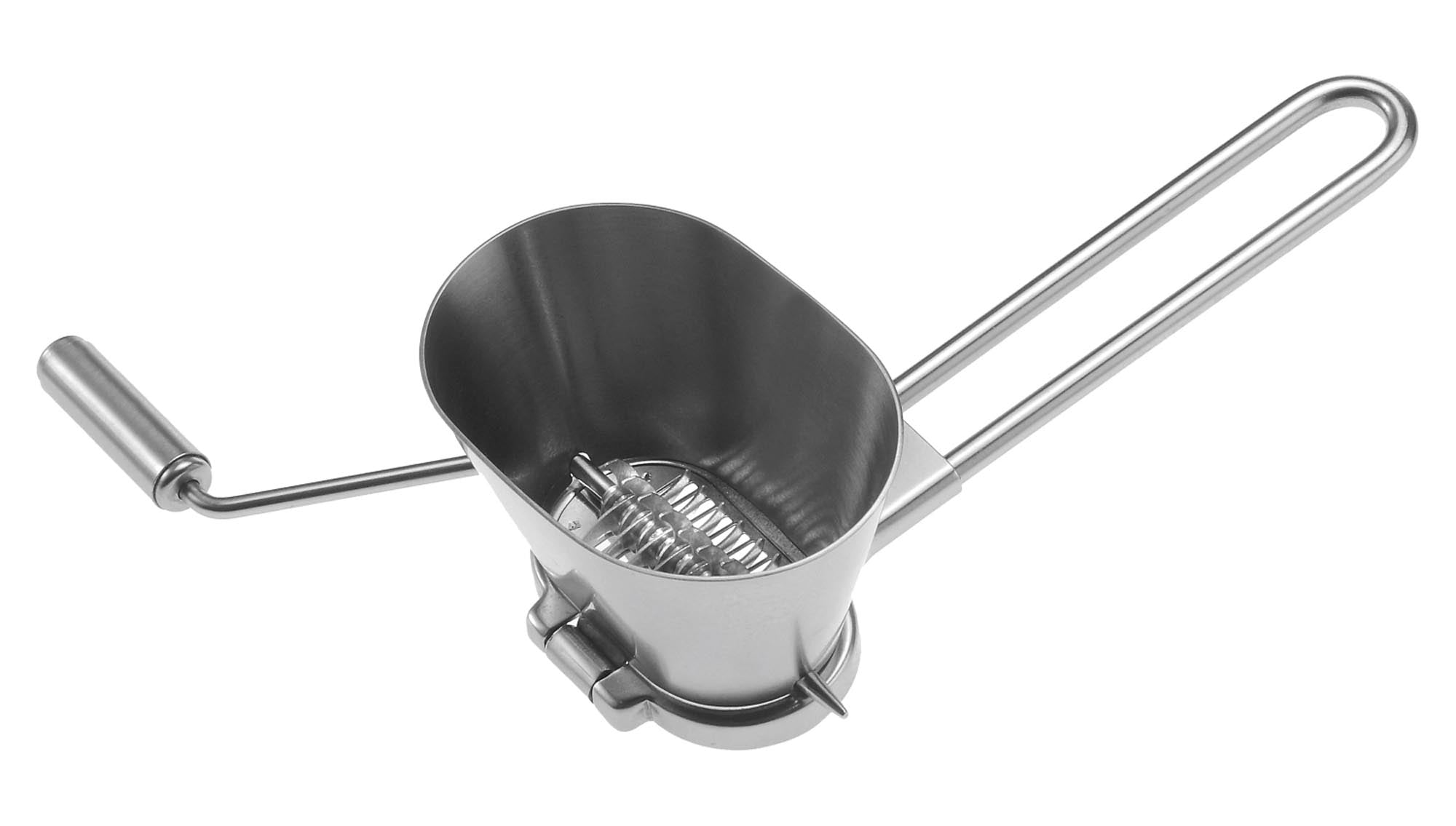 Kräutermühle Edelstahl, 20x8.8x5.6cm in Silber präsentiert im Onlineshop von KAQTU Design AG. Küchenhelfer ist von Westmark