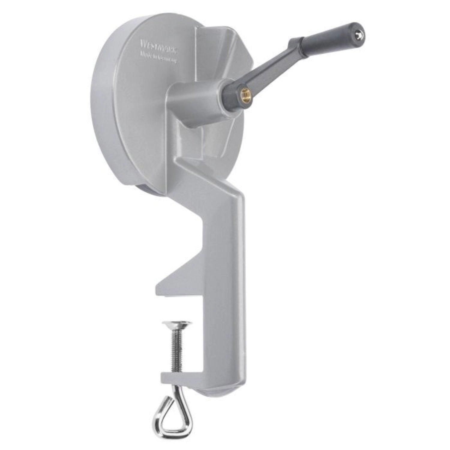 Praktischer Bohnenschneider aus Aluminium von Westmark, 14x12x26cm, ideal für schnelles und präzises Zerkleinern von Bohnen und Gemüse.