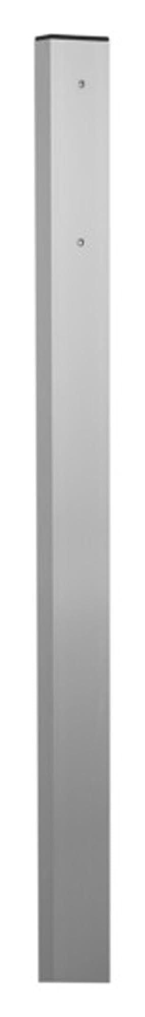 HUBER AG Briefkasten-Seitenstütze 40×80 mm, 1.5 m aus Aluminium: robust, langlebig, korrosionsbeständig. Ideal für sichere Briefkastenmontage.