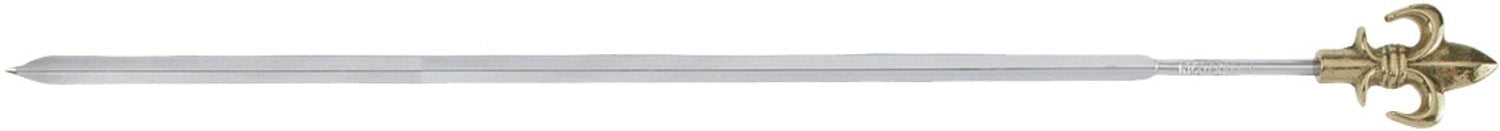 Schaschlikspiess Lilie, rostfrei 28cm in Silber präsentiert im Onlineshop von KAQTU Design AG. Grillzubehör ist von Westmark