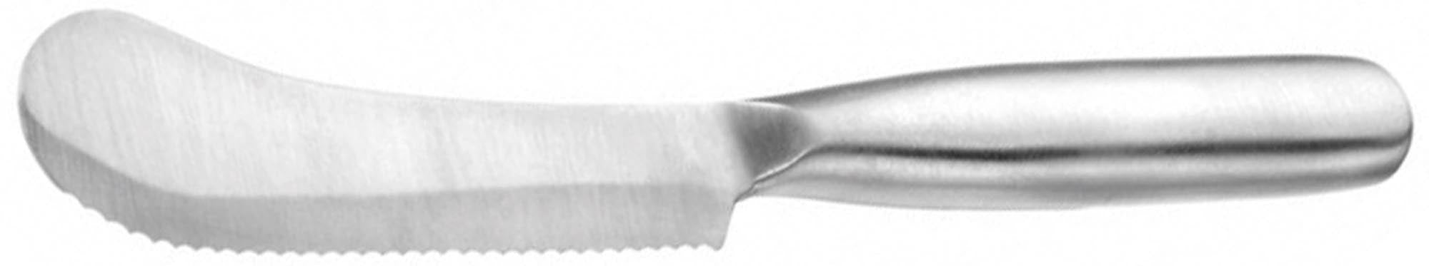 Entdecken Sie das Westmark Frühstücksmesser mit Wellenschliffklinge (10 cm) – ideal zum Schneiden und Bestreichen von Brötchen und Croissants. Hygienisch, langlebig und spülmaschinenfest!