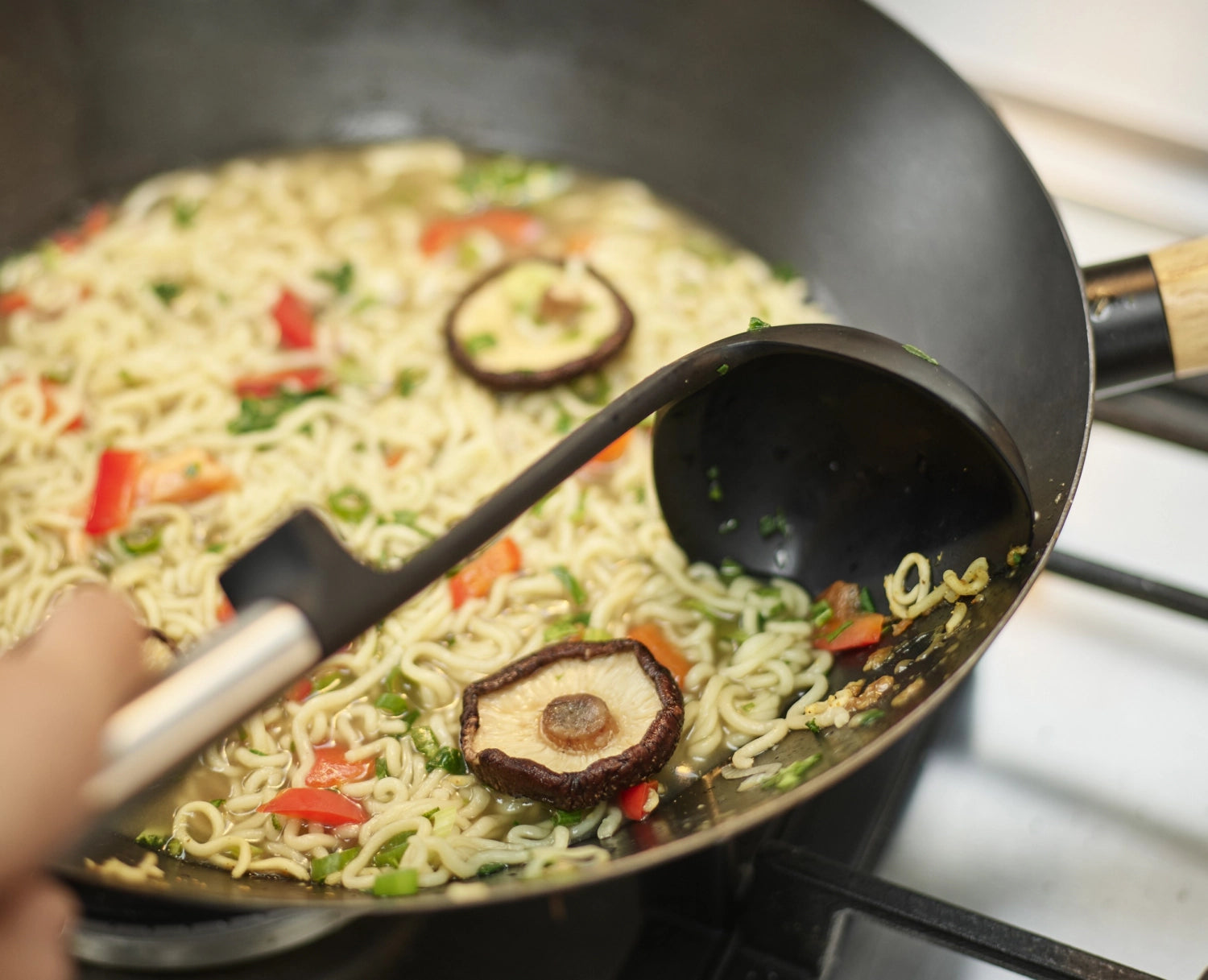 Elevate Silikon Schöpflöffel Stahl