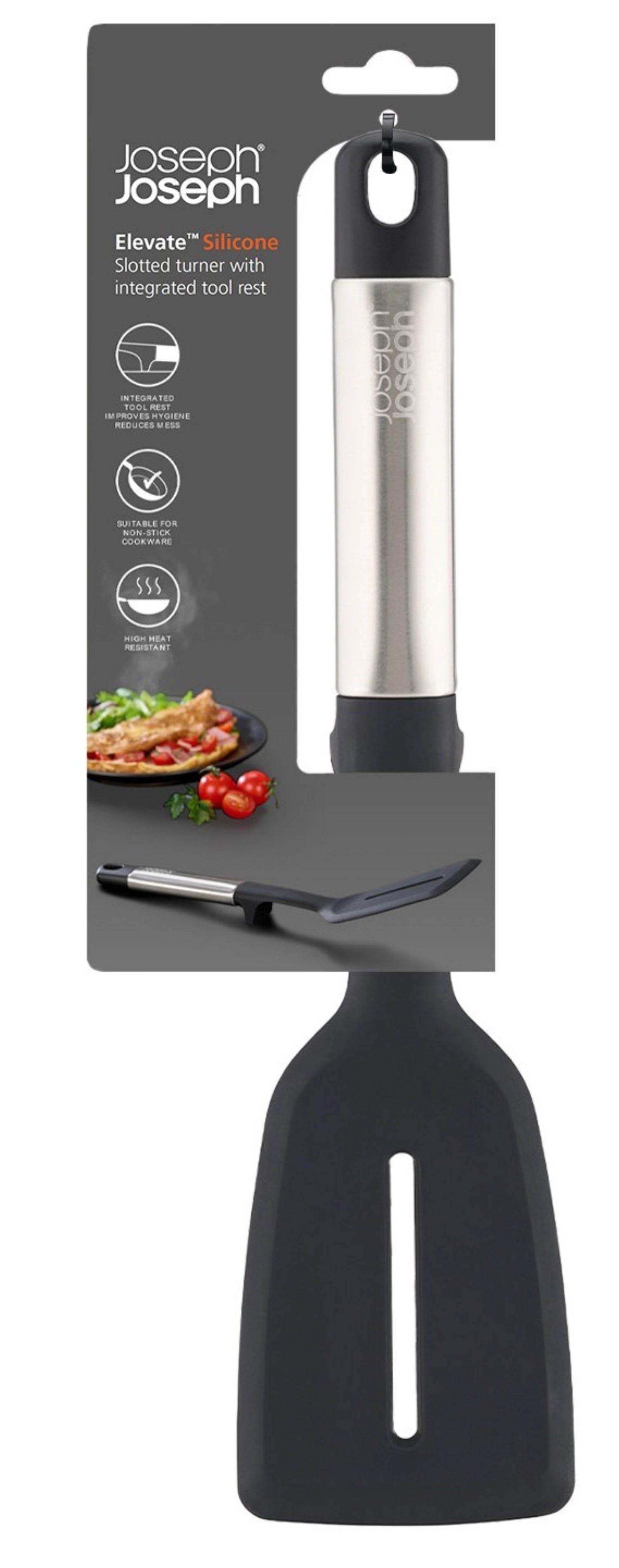 Leevala spatule en silicone avec fente en acier