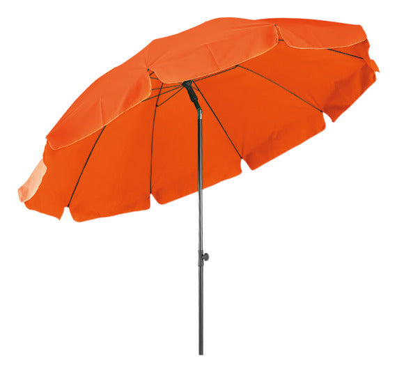 Schirm Tropico ø 200 cm orange in  präsentiert im Onlineshop von KAQTU Design AG. Sonnenschirm ist von SIENA GARDEN