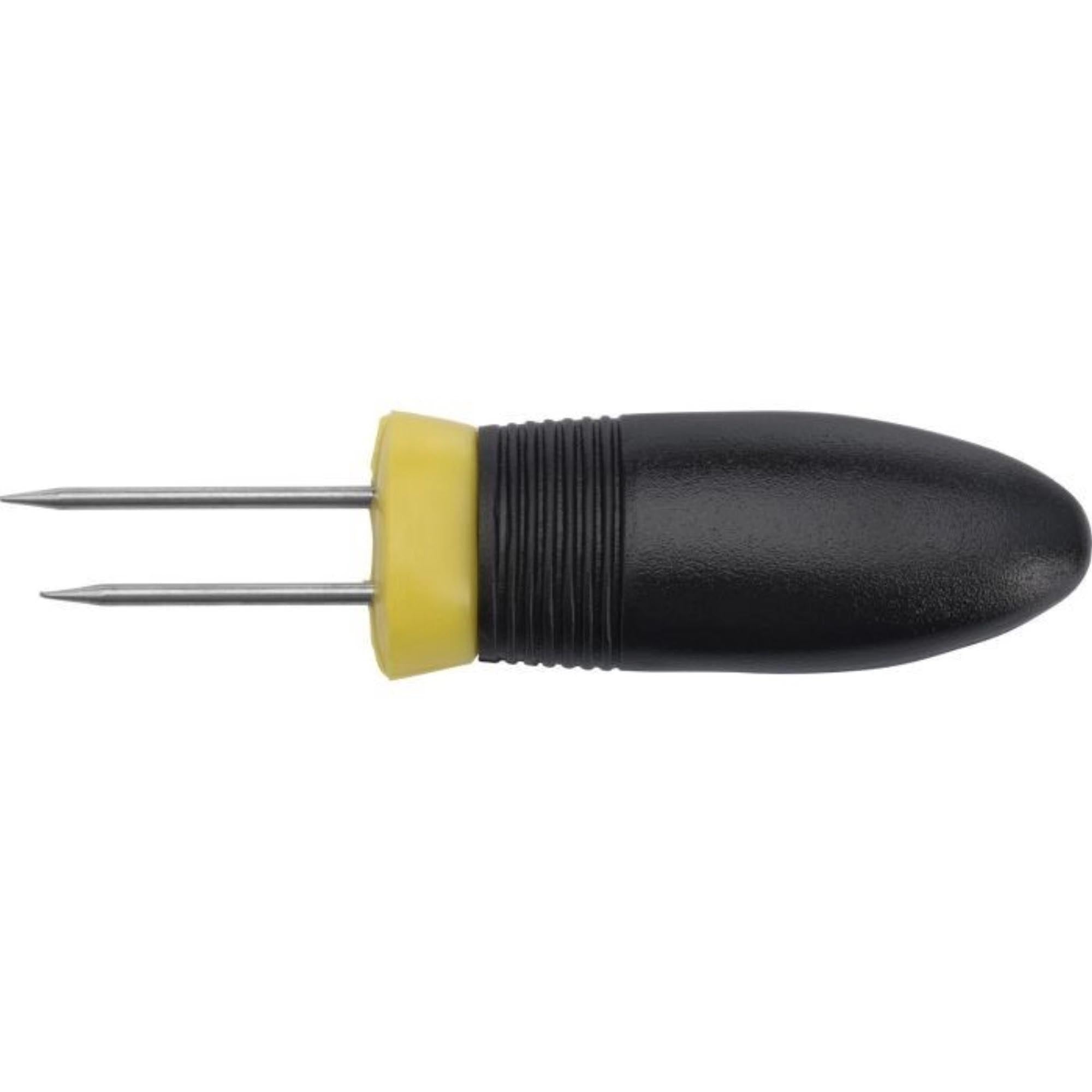 Set mit 4 Maiskolbenhaltern Spiky von Westmark, 7.5x1.5x1.5cm, für komfortables und sicheres Halten von Maiskolben beim Essen.
