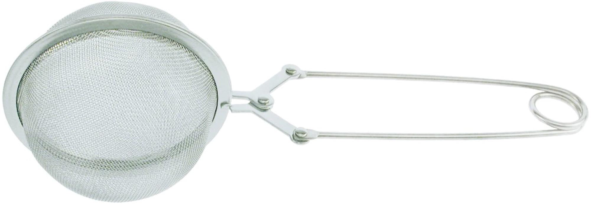 Klappsieb, Edelstahl, D6.5cm, 17x6.5x5cm in Weiss präsentiert im Onlineshop von KAQTU Design AG. Kochbesteck ist von Westmark